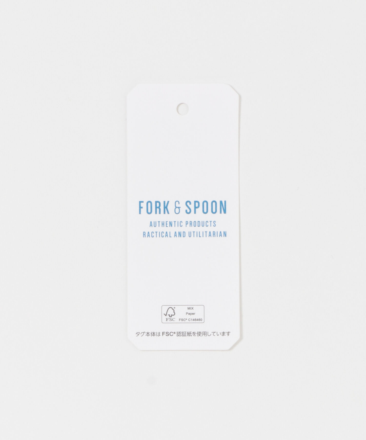 URBAN RESEARCH DOORS「FORK&SPOON　リサイクルコットンショートスリーブTシャツ」|Tシャツ・カットソー|