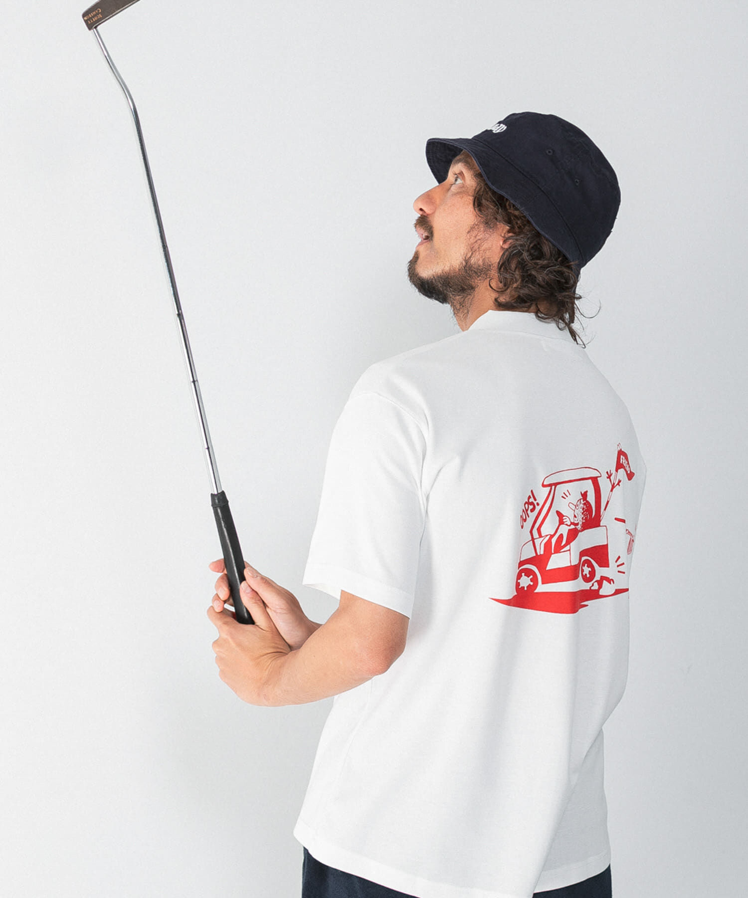 Sonny Label 「OOPS&times;RYUAMBE　コラボモックネックTシャツ」|Tシャツ・カットソー|