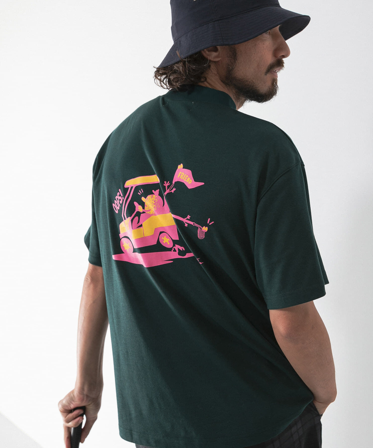 Sonny Label 「OOPS&times;RYUAMBE　コラボモックネックTシャツ」|Tシャツ・カットソー|