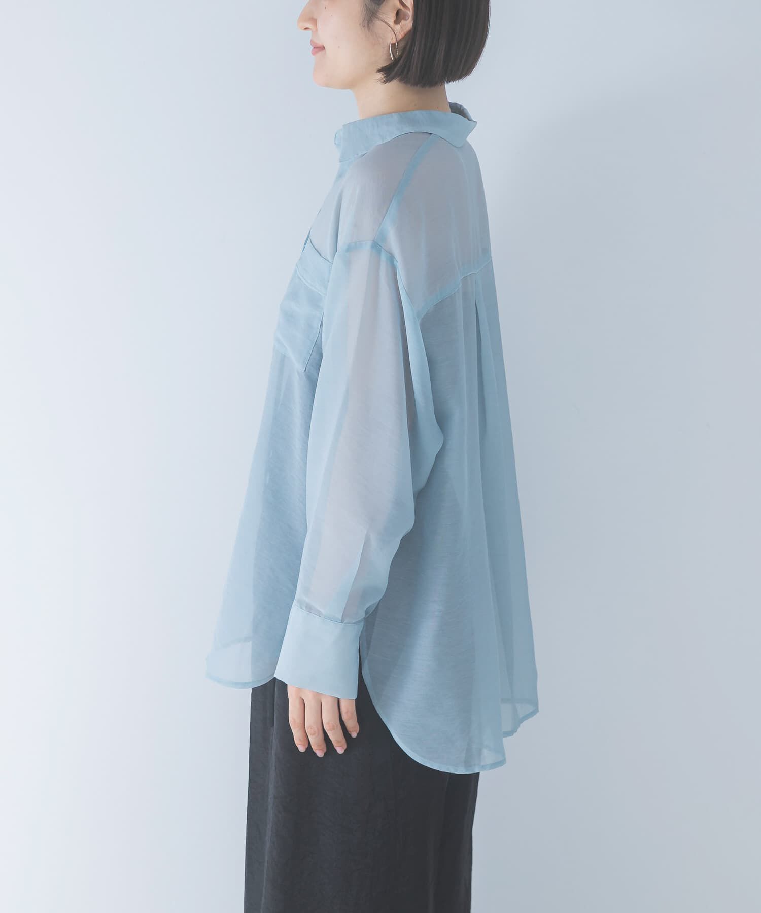 URBAN RESEARCH ROSSO「シアースキッパーシャツ」|シャツ・ブラウス|