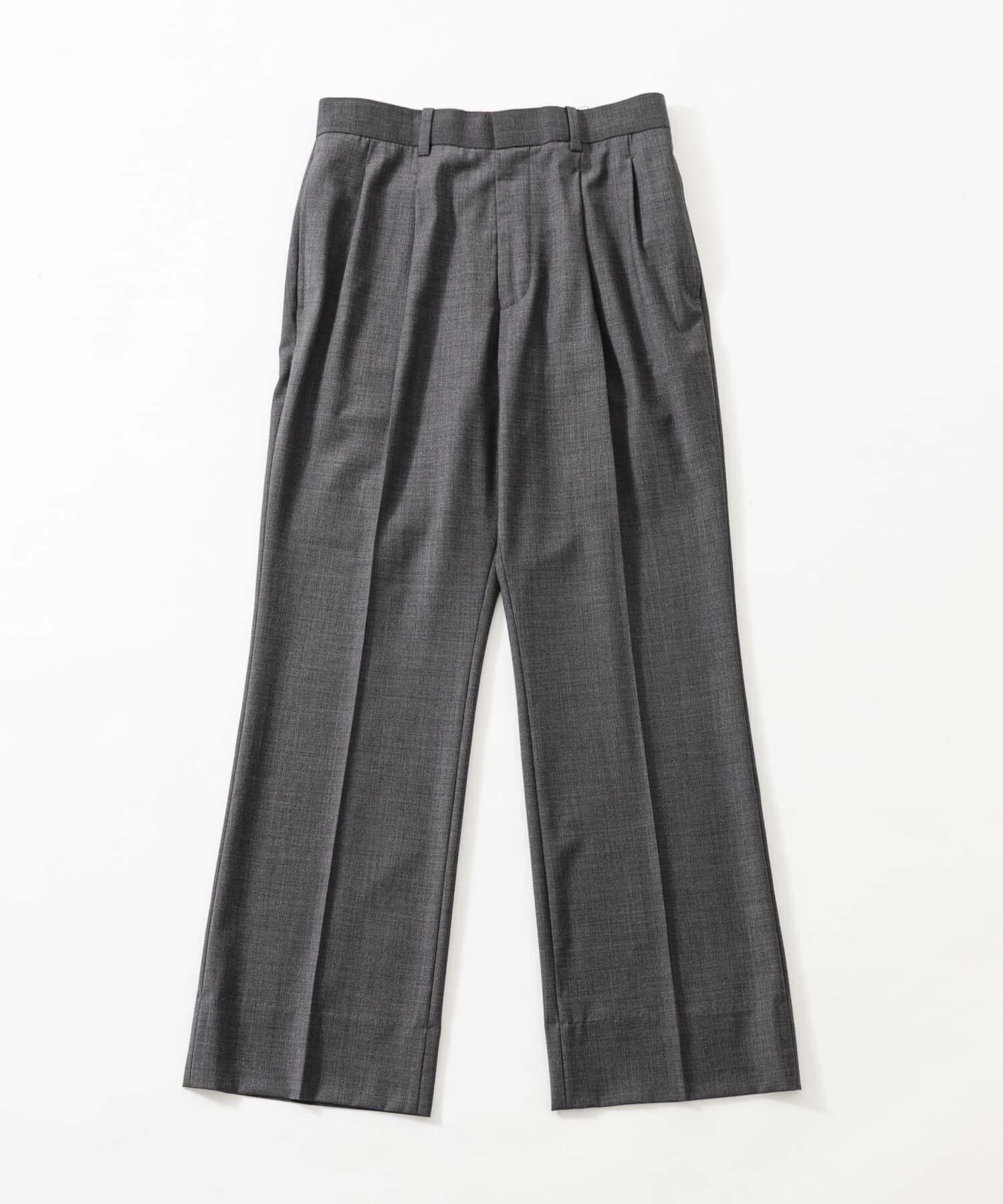 URBAN RESEARCH「TW SEMI FLARE SLACKS」|その他|チャコールグレー