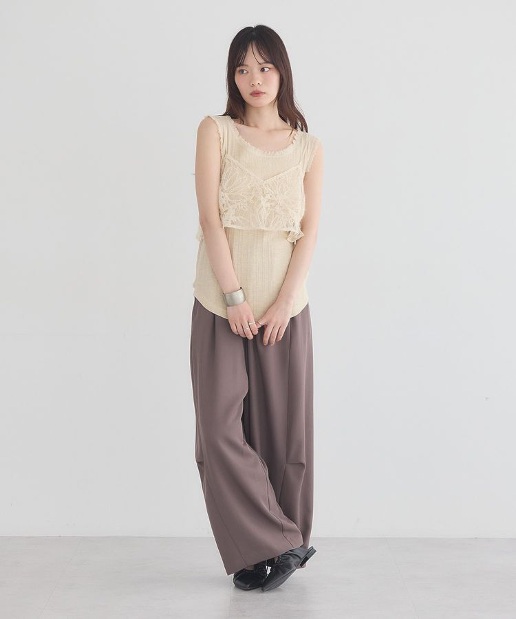earth music&ecology「【セットアップ対応】イージーコクーンパンツ」|その他|
