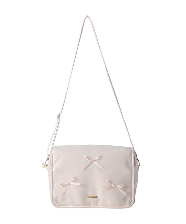 Maison de FLEUR「【2Way】リボン付き2Wayマルチケース」|ポーチ|
