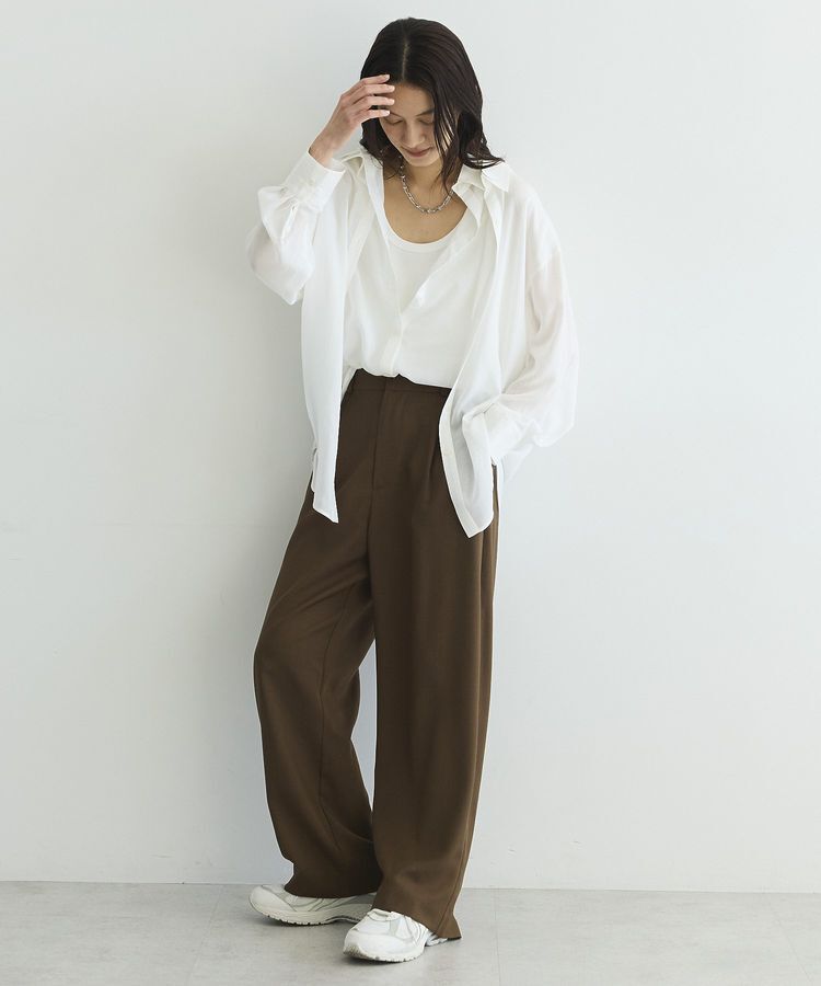 GARAGE OF GOOD CLOTHING「レイヤード風ビッグシャツ」|シャツ・ブラウス|