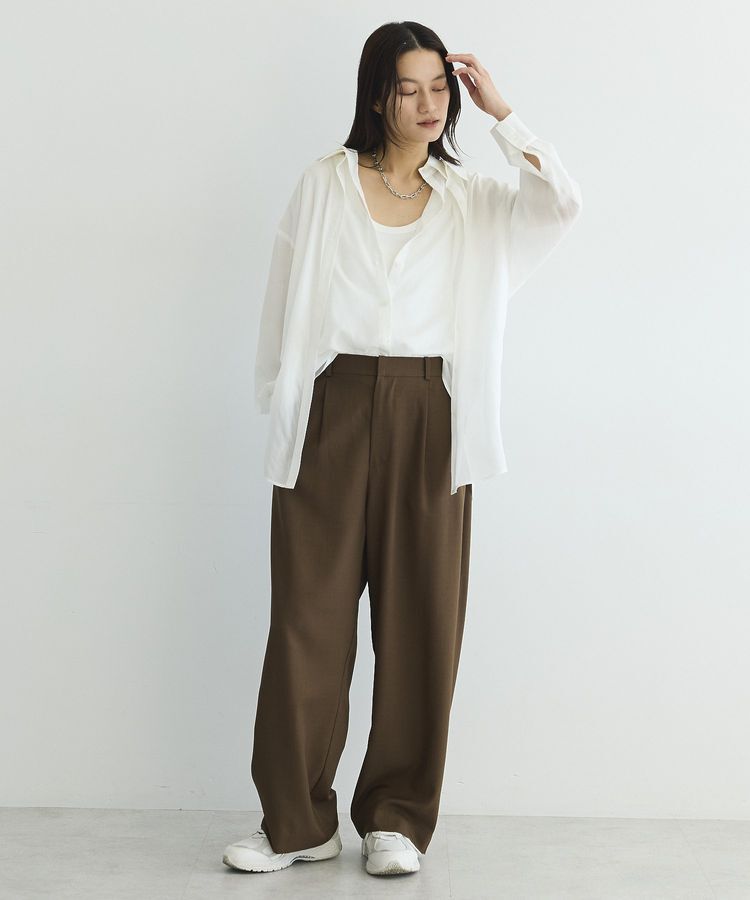 GARAGE OF GOOD CLOTHING「レイヤード風ビッグシャツ」|シャツ・ブラウス|
