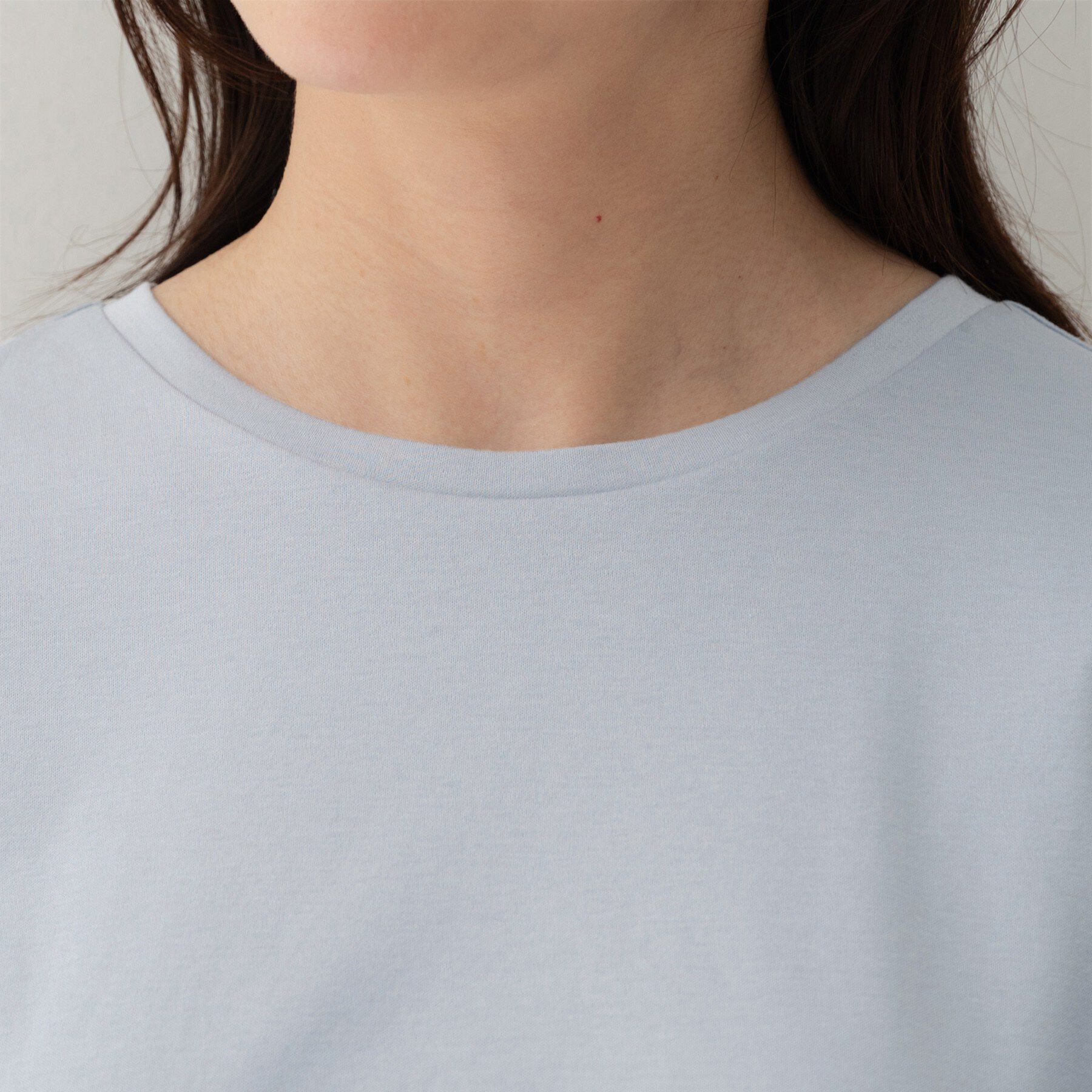 UNTITLED「【洗える/Tシャツ】異素材ドッキングプルオーバー」|Tシャツ・カットソー|
