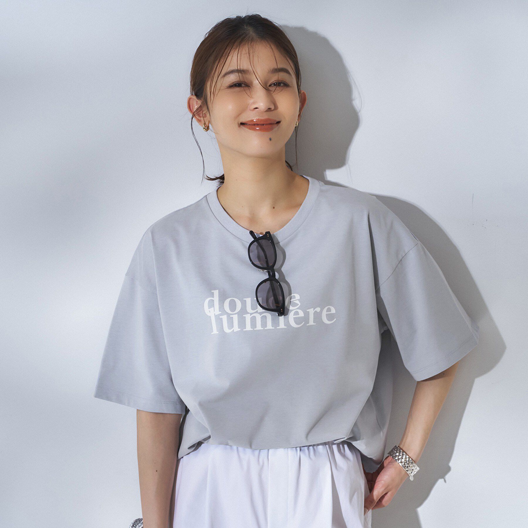 UNTITLED「コットンロゴTシャツ」|Tシャツ・カットソー|