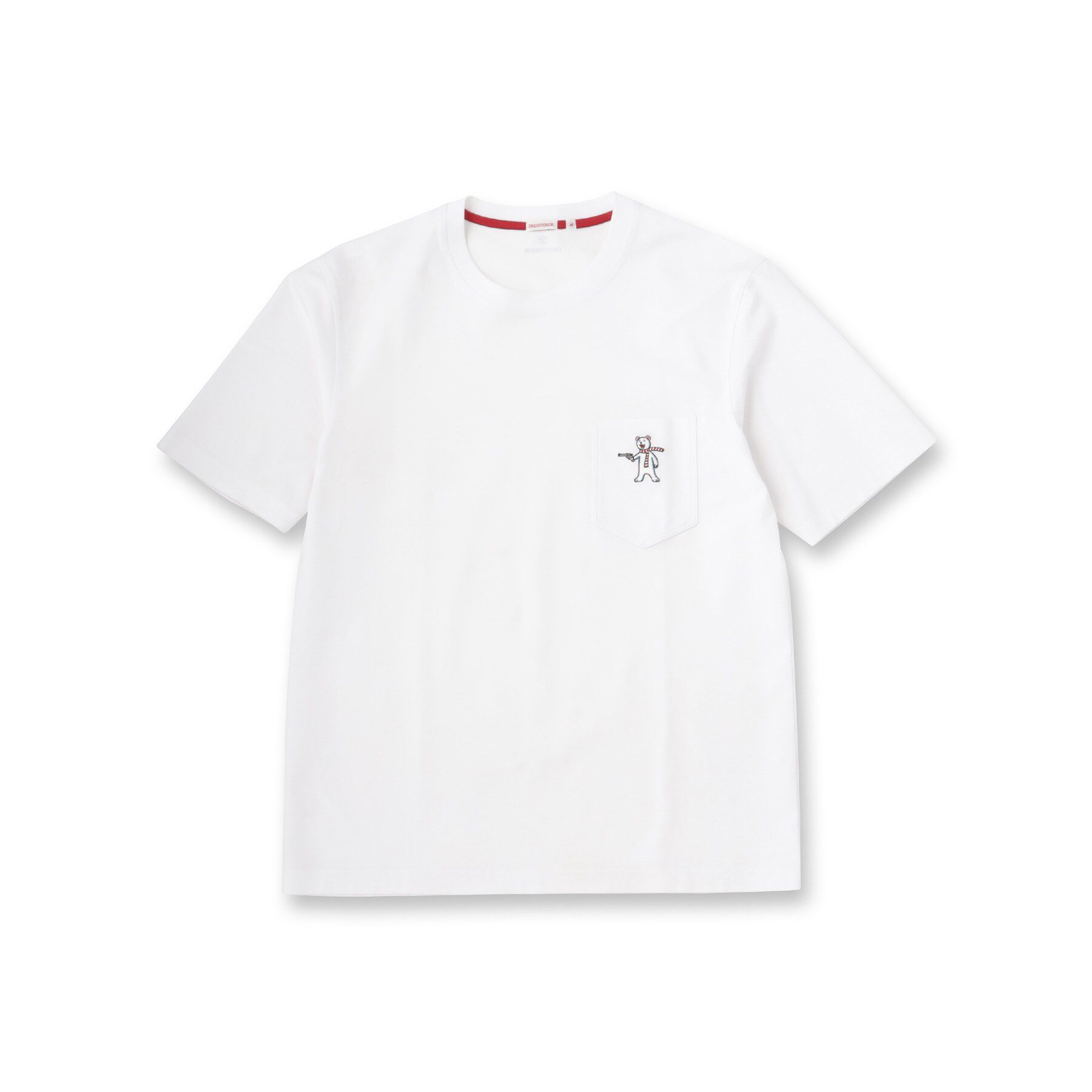 DRESSTERIOR「【接触冷感／UVカット／抗菌防臭／しわ防止】クールデオドラント ピストルベアーTシャツ」|Tシャツ・カットソー|