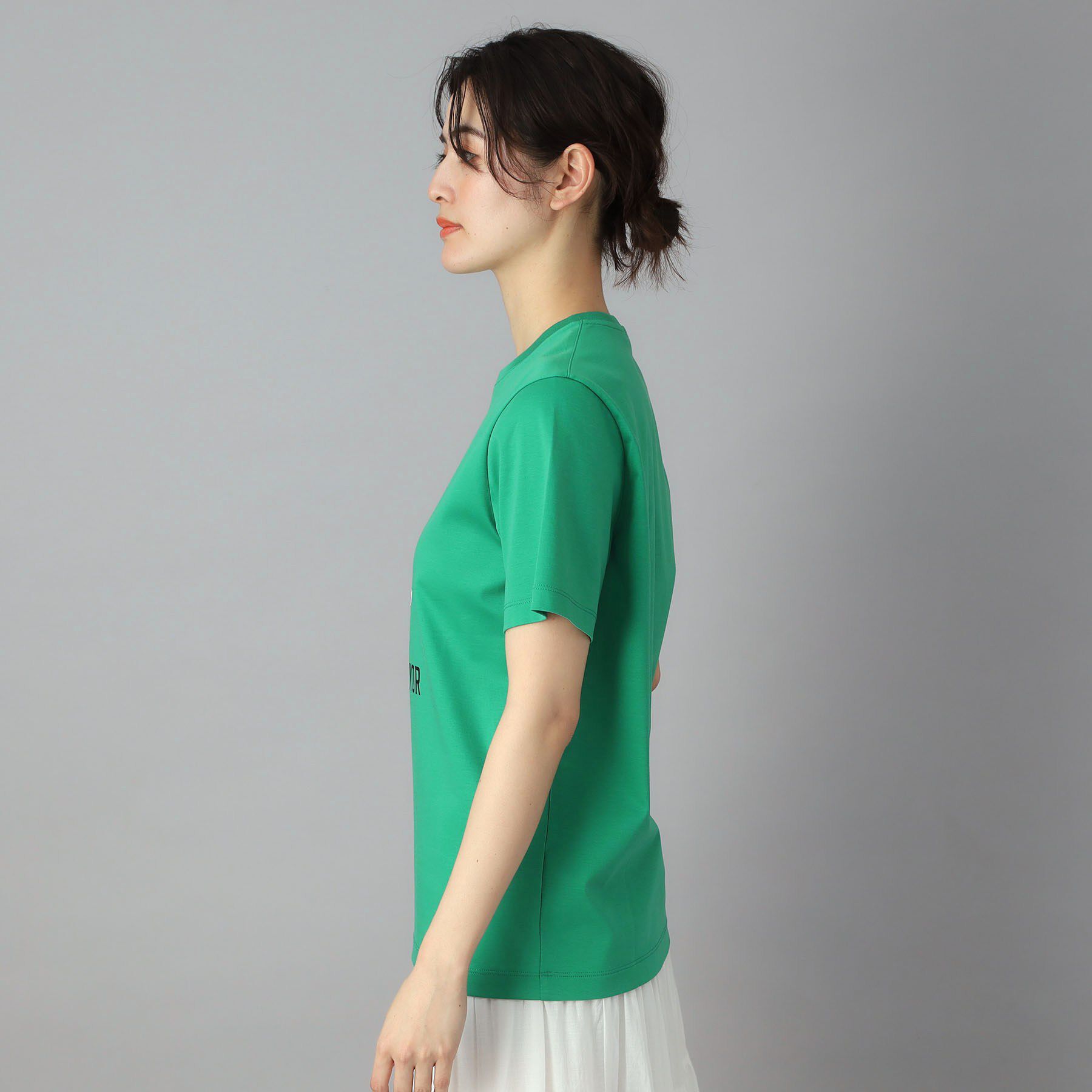 DRESSTERIOR「【接触冷感／抗菌防臭／消臭】アイスクリアコットン ピストルラビットT」|Tシャツ・カットソー|