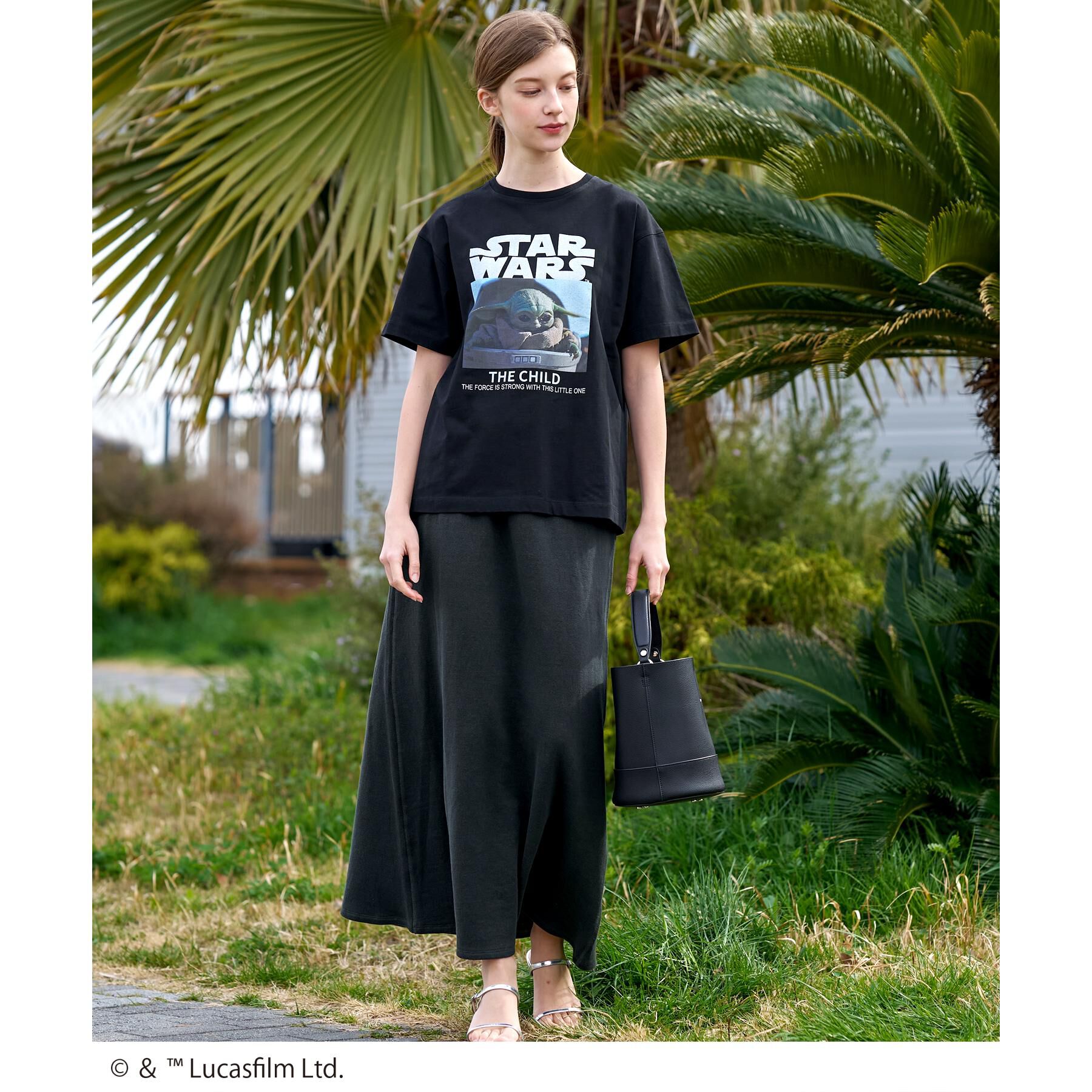 DRESSTERIOR「【接触冷感】STAR WARS カプセルグローグTシャツ」|Tシャツ・カットソー|
