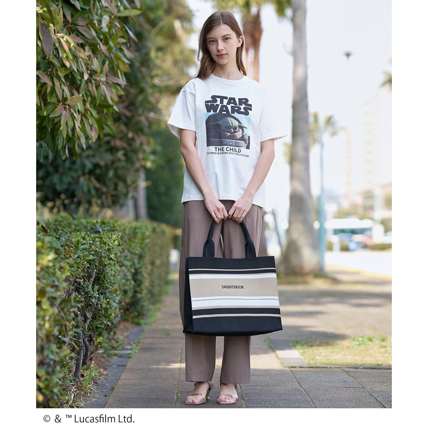 DRESSTERIOR「【接触冷感】STAR WARS カプセルグローグTシャツ」|Tシャツ・カットソー|