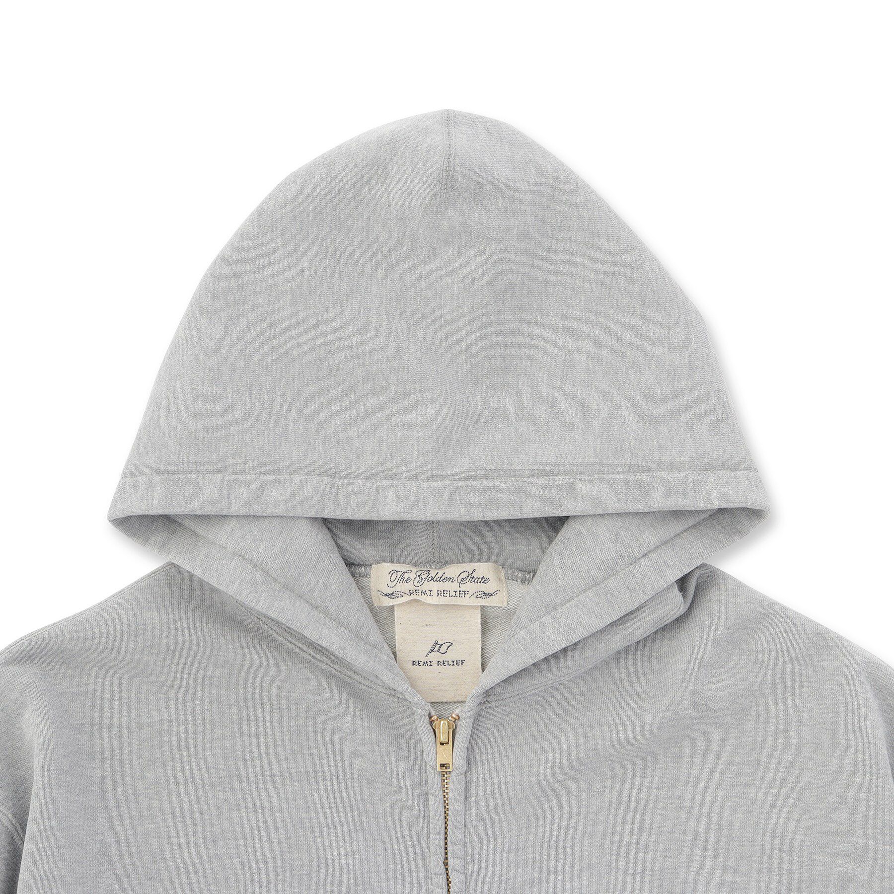 DRESSTERIOR「REMI RELIEF（レミレリーフ）SP加工裏毛ZIPパーカ New Fit」|パーカー|