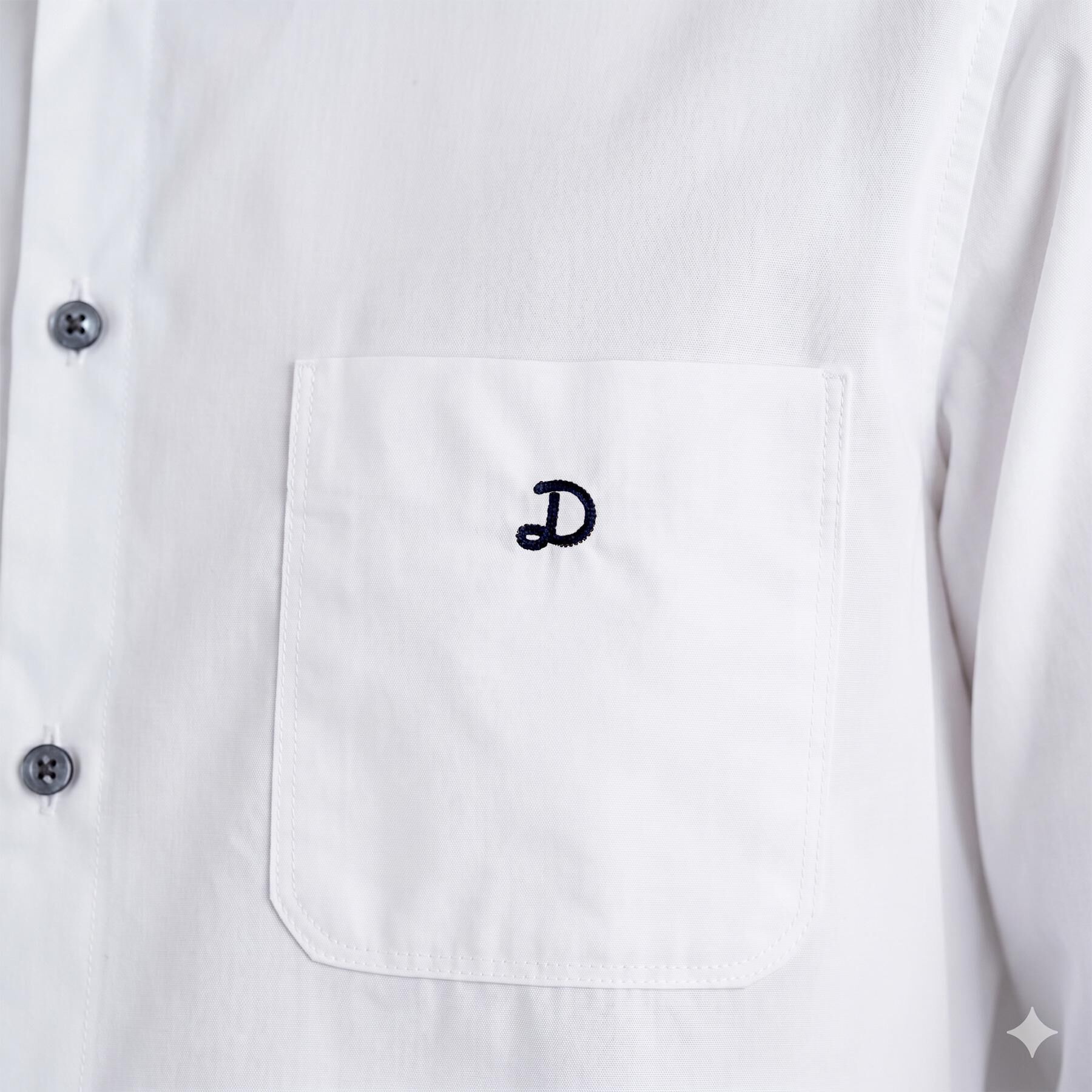 DRESSTERIOR「オーガニックコットン ストレッチバンドカラーシャツ」|シャツ・ブラウス|