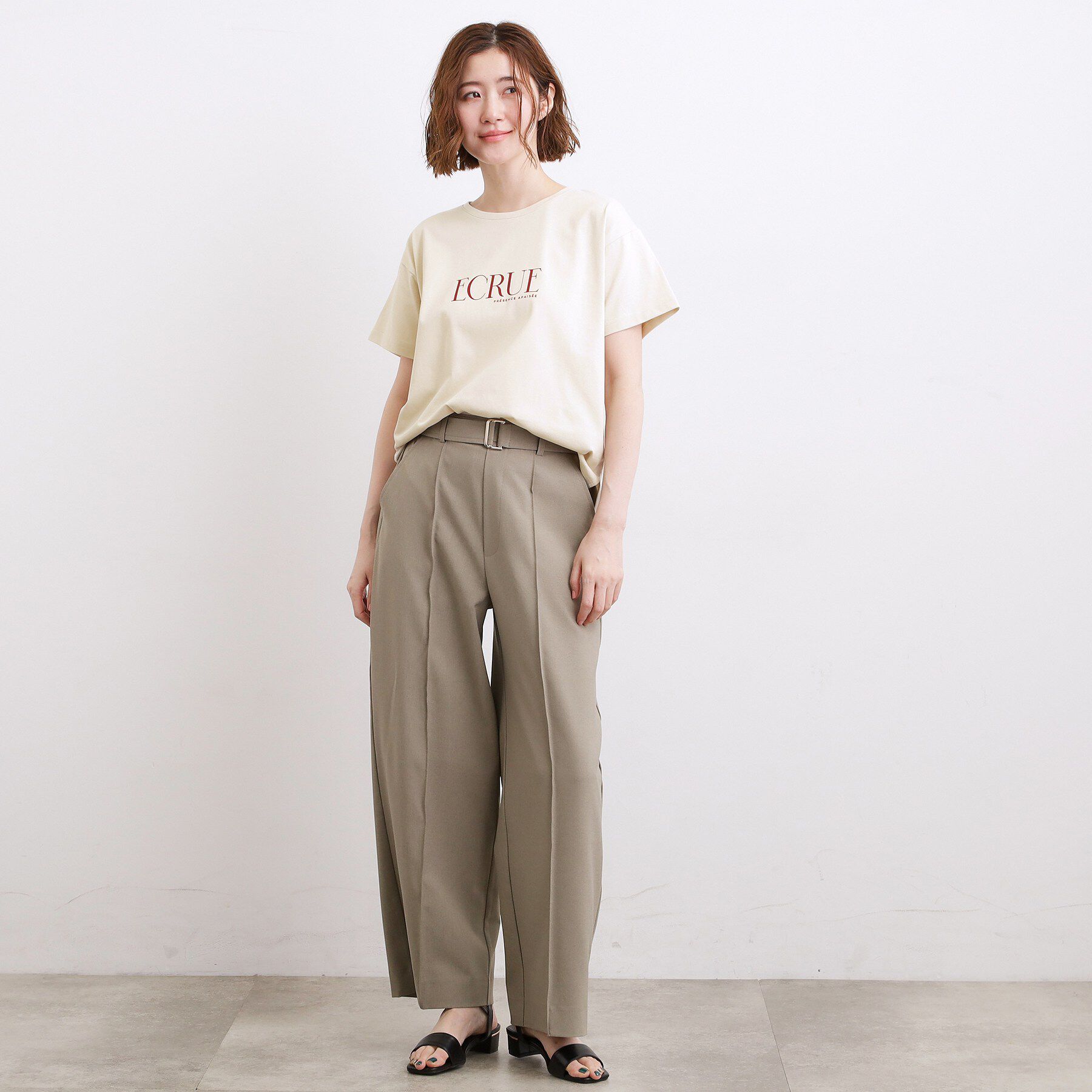 grove「【遮熱／吸水速乾／接触冷感／UVカット】ベーシックロゴTシャツ」|Tシャツ・カットソー|