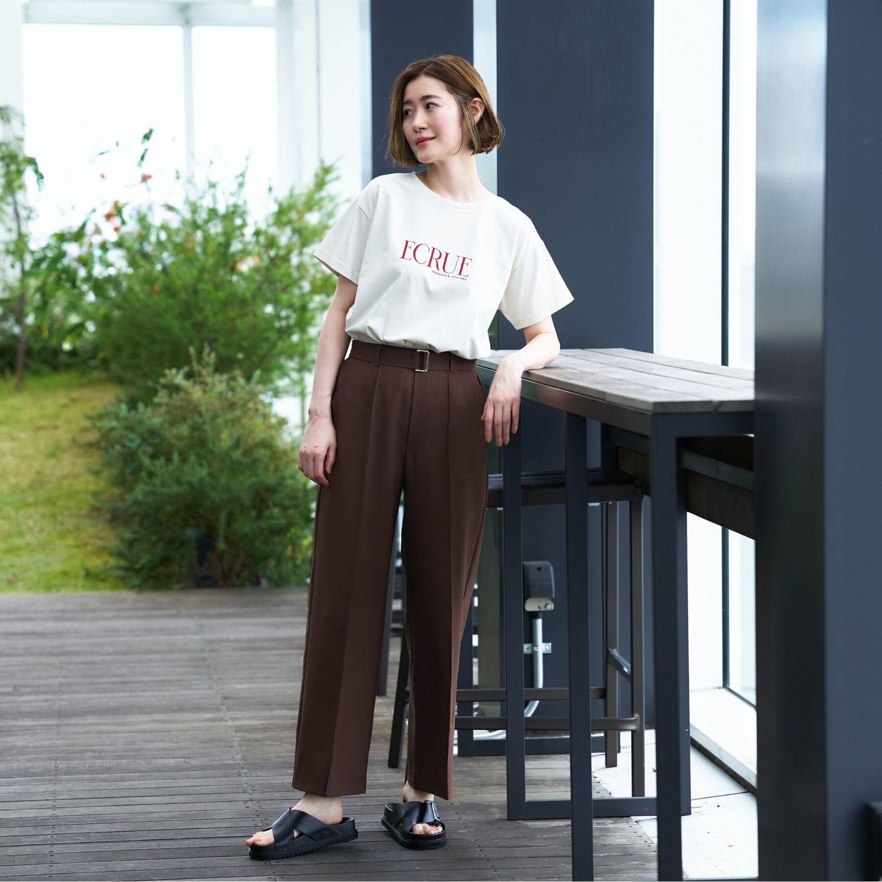 grove「【遮熱／吸水速乾／接触冷感／UVカット】ベーシックロゴTシャツ」|Tシャツ・カットソー|