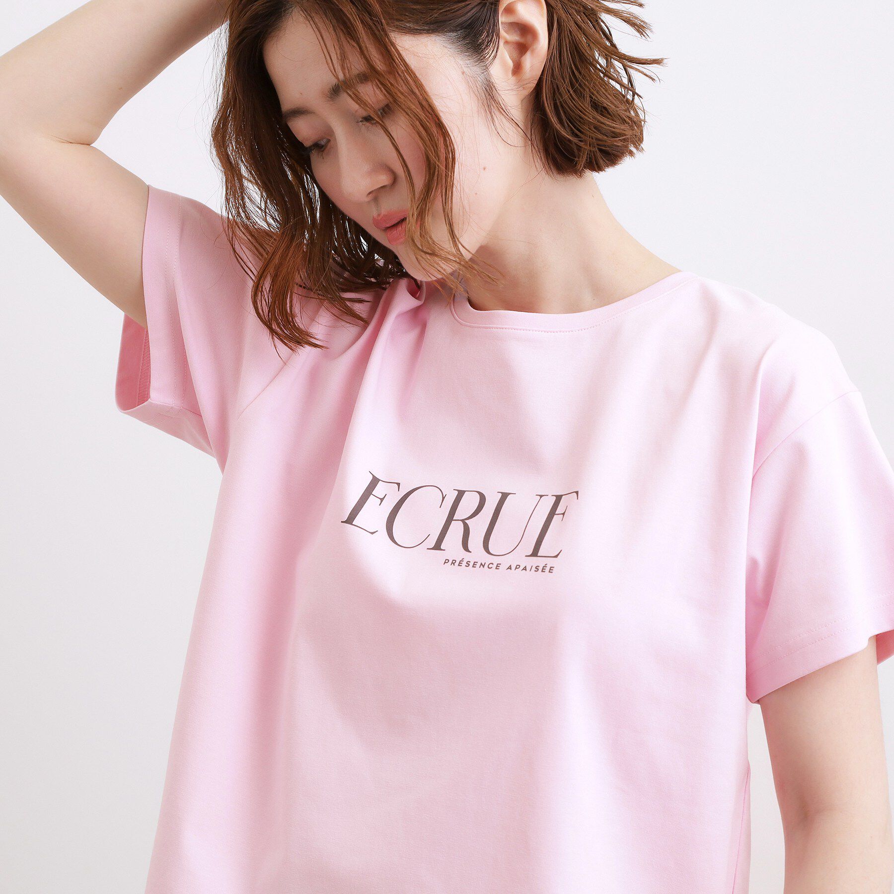 grove「【遮熱／吸水速乾／接触冷感／UVカット】ベーシックロゴTシャツ」|Tシャツ・カットソー|