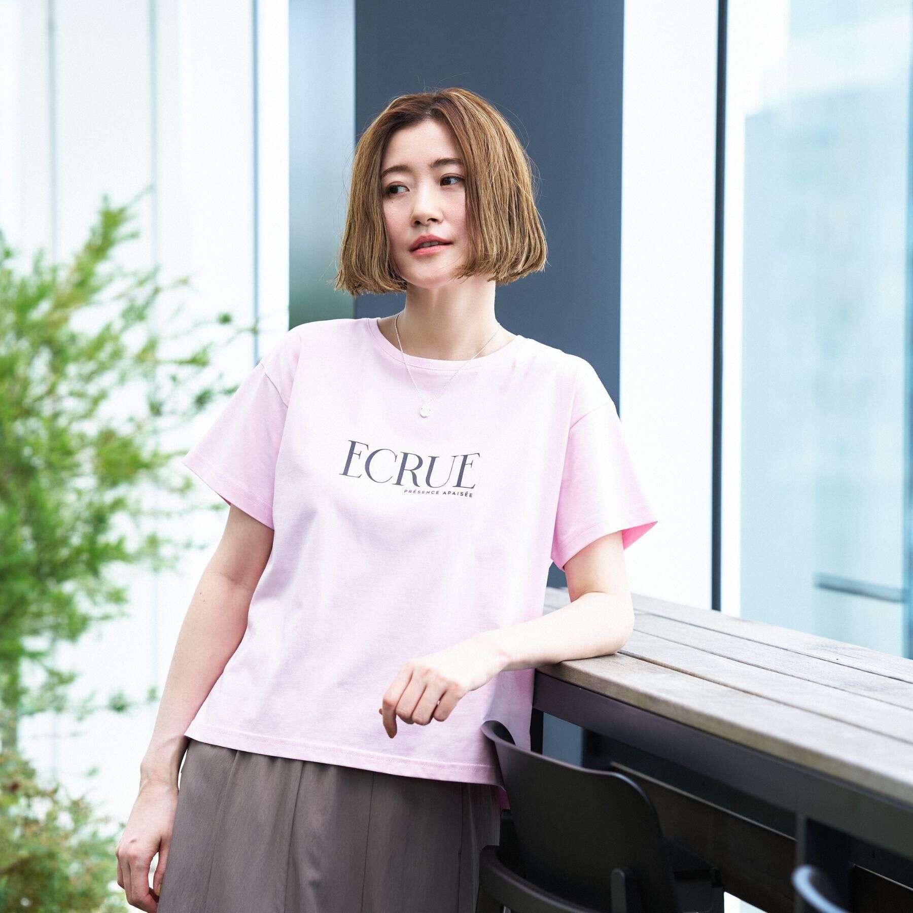 grove「【遮熱／吸水速乾／接触冷感／UVカット】ベーシックロゴTシャツ」|Tシャツ・カットソー|