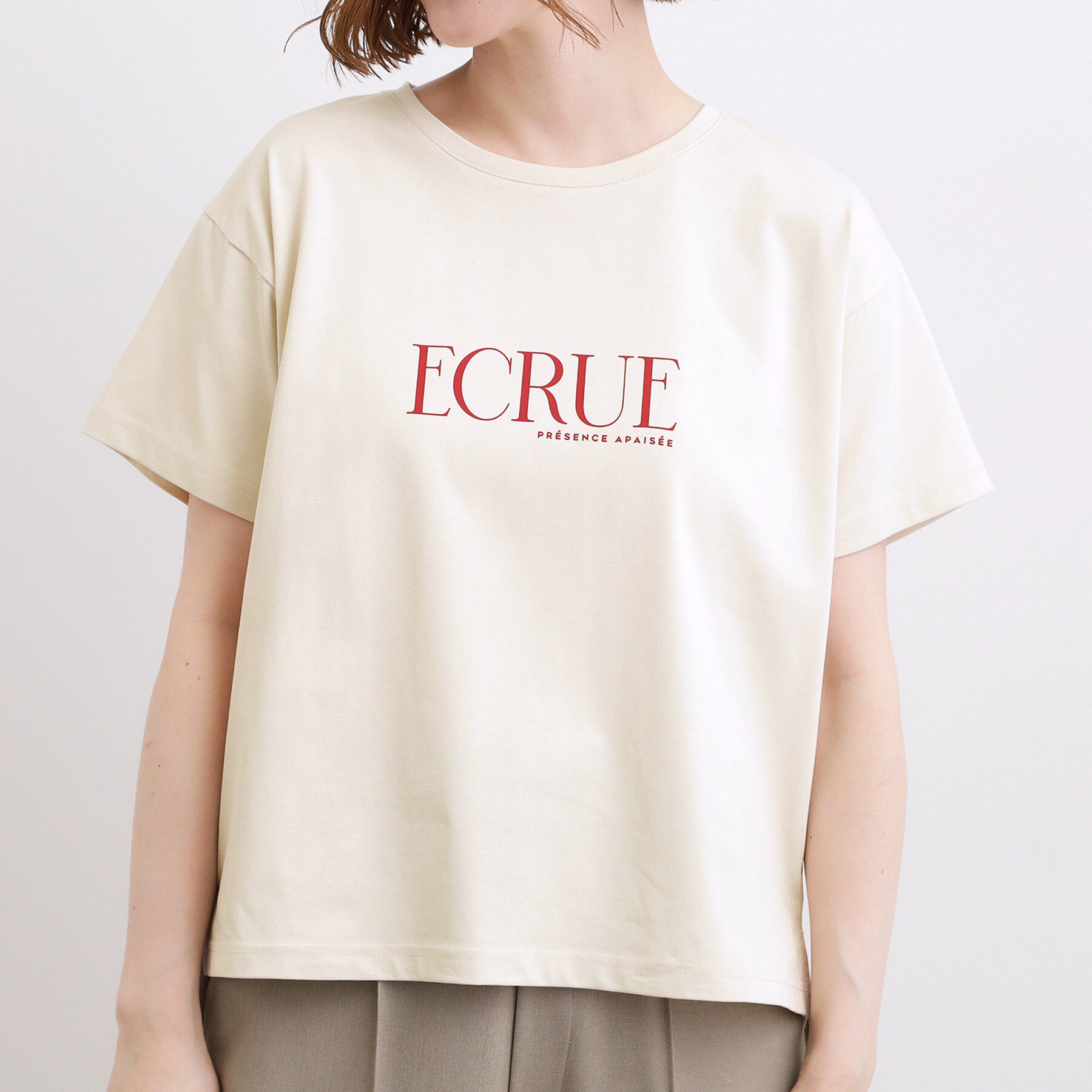 grove「【遮熱／吸水速乾／接触冷感／UVカット】ベーシックロゴTシャツ」|Tシャツ・カットソー|