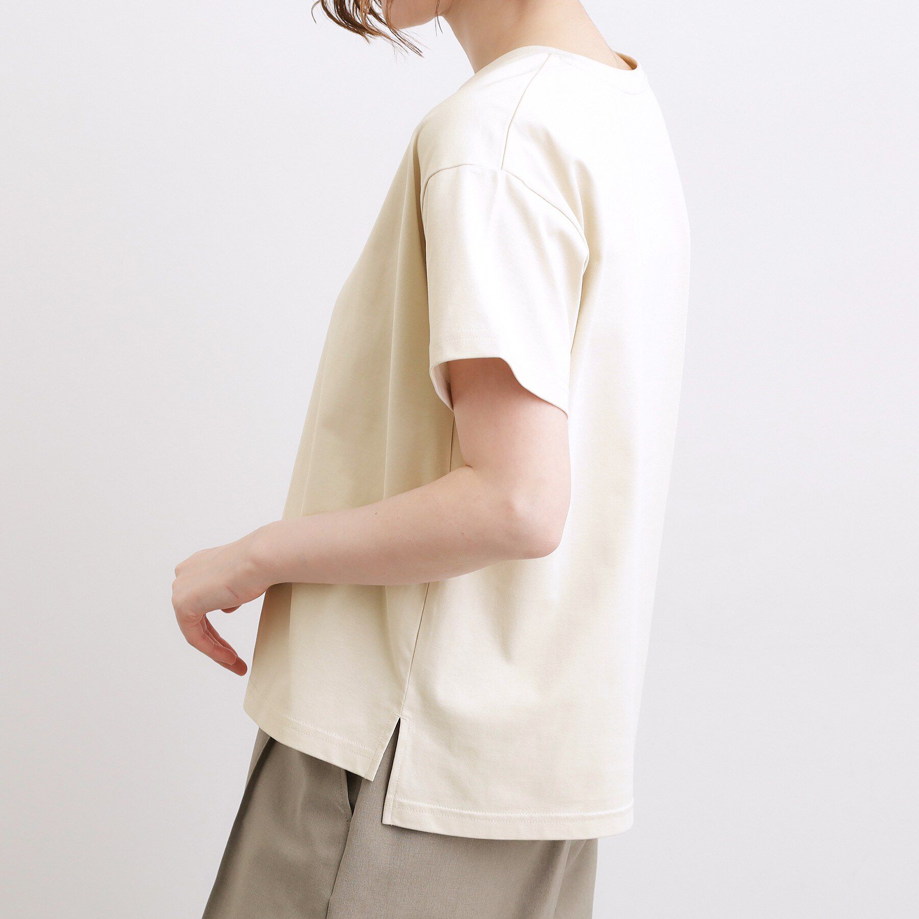grove「【遮熱／吸水速乾／接触冷感／UVカット】ベーシックロゴTシャツ」|Tシャツ・カットソー|