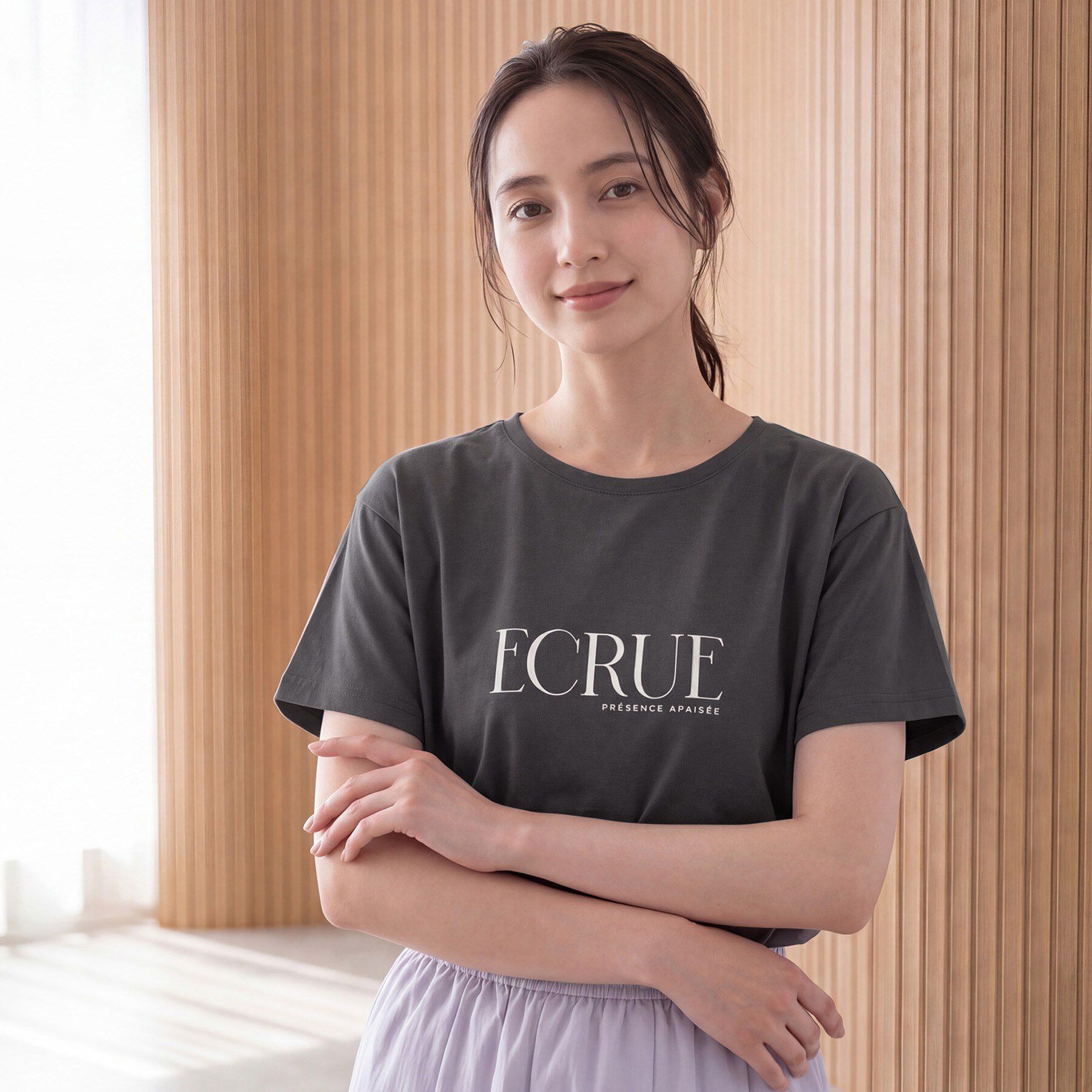 grove「【遮熱／吸水速乾／接触冷感／UVカット】ベーシックロゴTシャツ」|Tシャツ・カットソー|