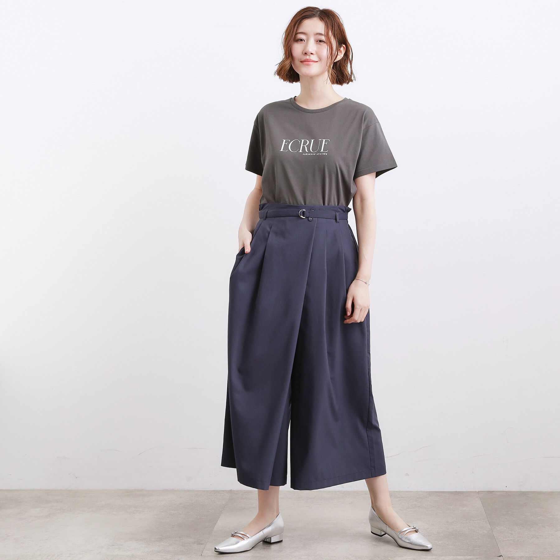 grove「【遮熱／吸水速乾／接触冷感／UVカット】ベーシックロゴTシャツ」|Tシャツ・カットソー|