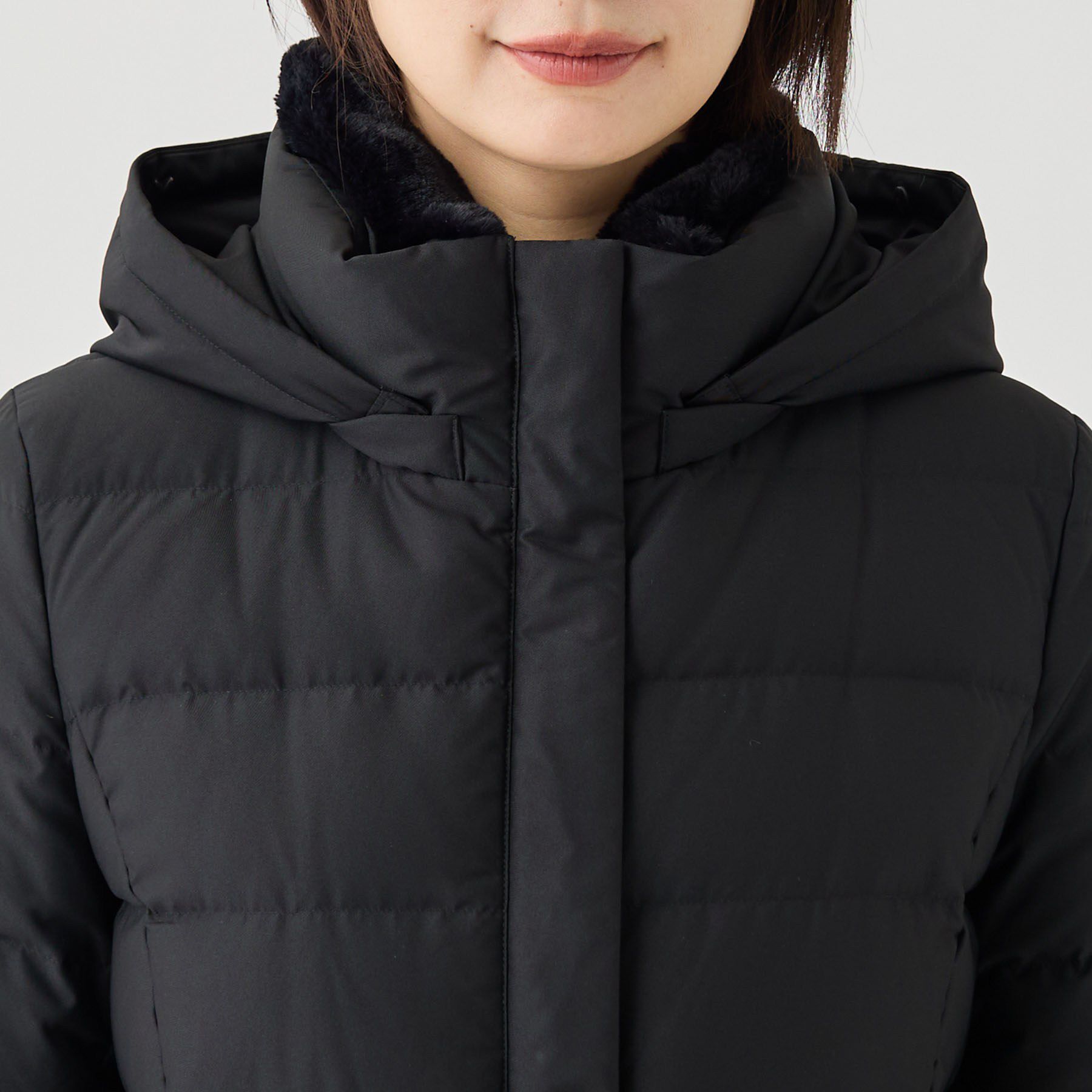 INDIVI「【名品／撥水／抗菌防臭】ロング丈リサイクルダウンコート」|ダウン|