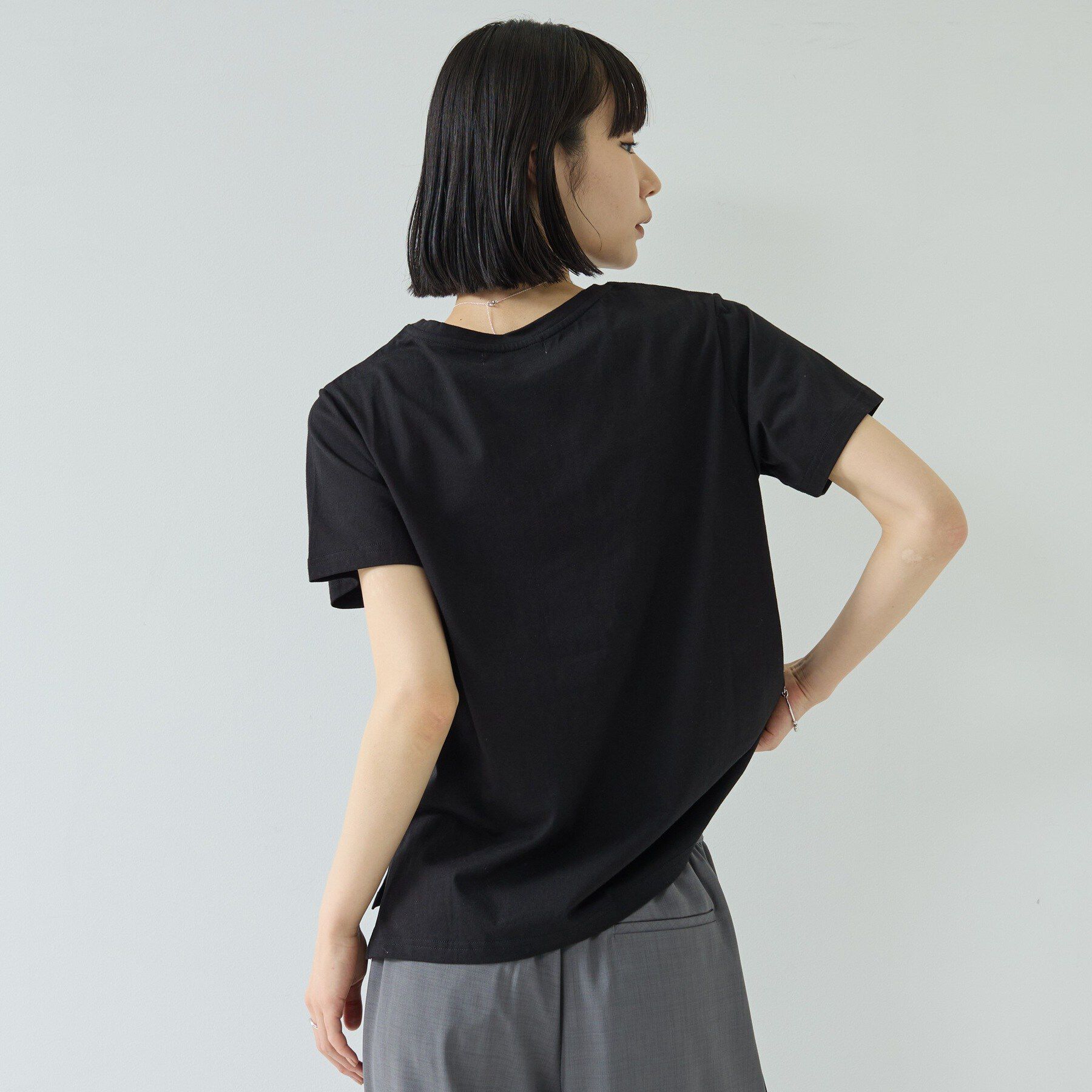GALLEST「ボックスシルエットTシャツ【接触冷感】」|Tシャツ・カットソー|