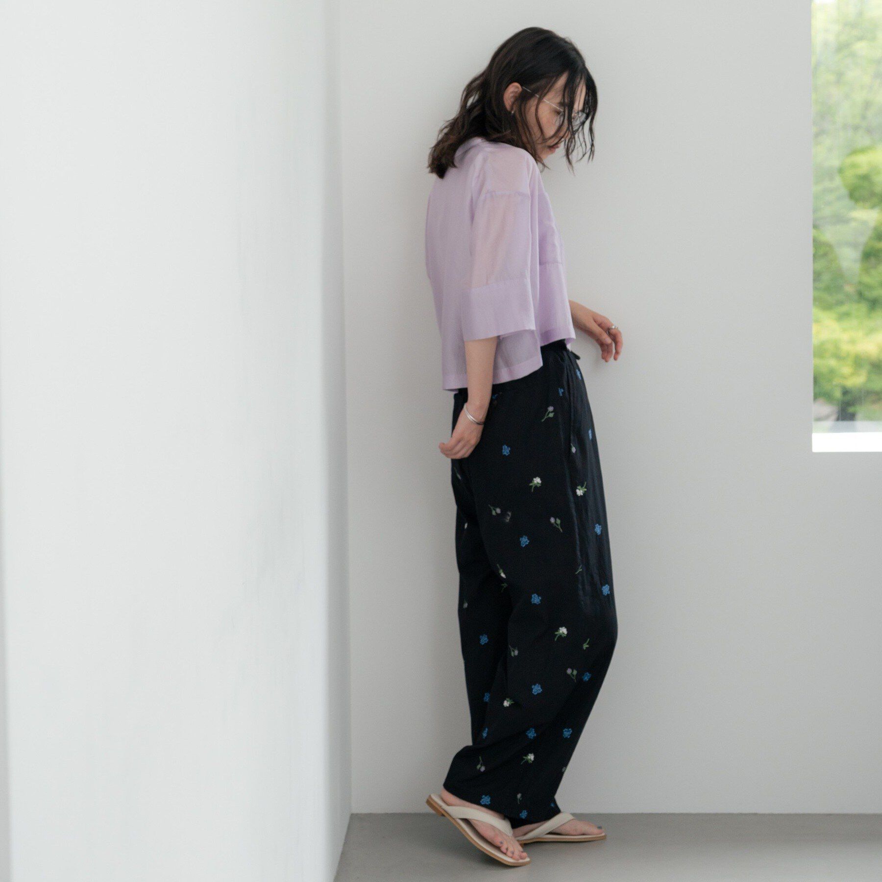 GALLEST「ボックスシルエットシアーシャツ【接触冷感】」|シャツ・ブラウス|
