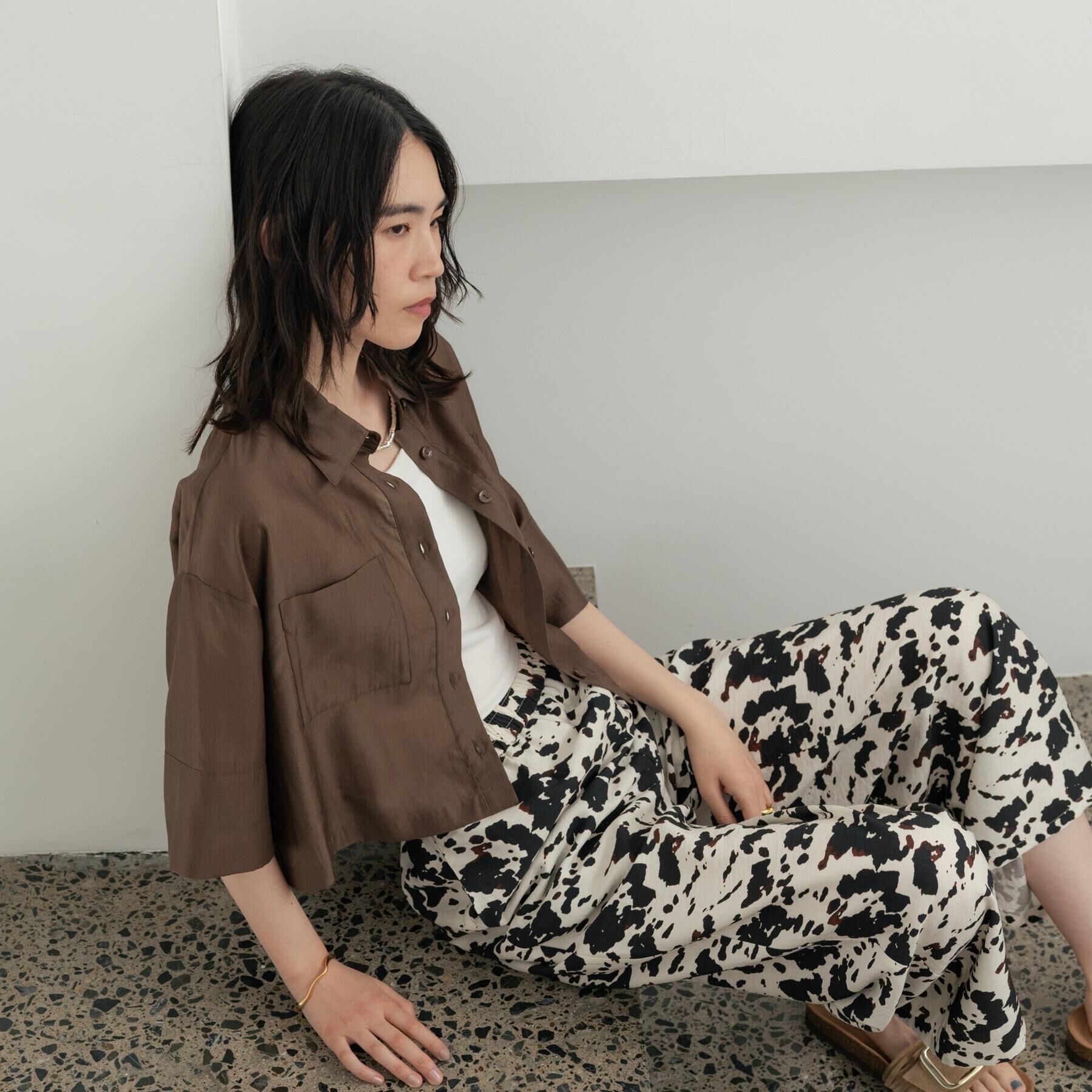 GALLEST「ボックスシルエットシアーシャツ【接触冷感】」|シャツ・ブラウス|