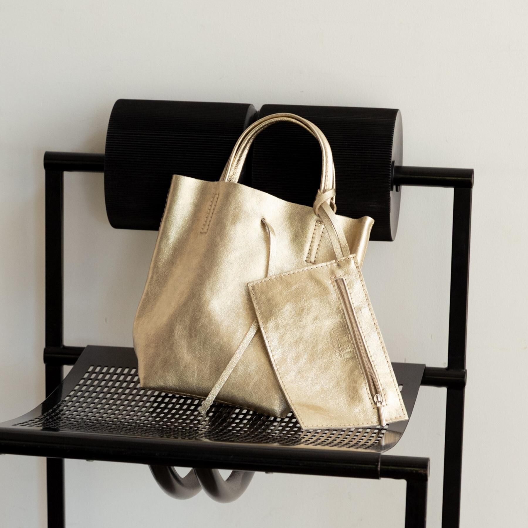 GALLEST「【MILLELA FIRENZE】メタリックミニトートバッグ」|トートバッグ|