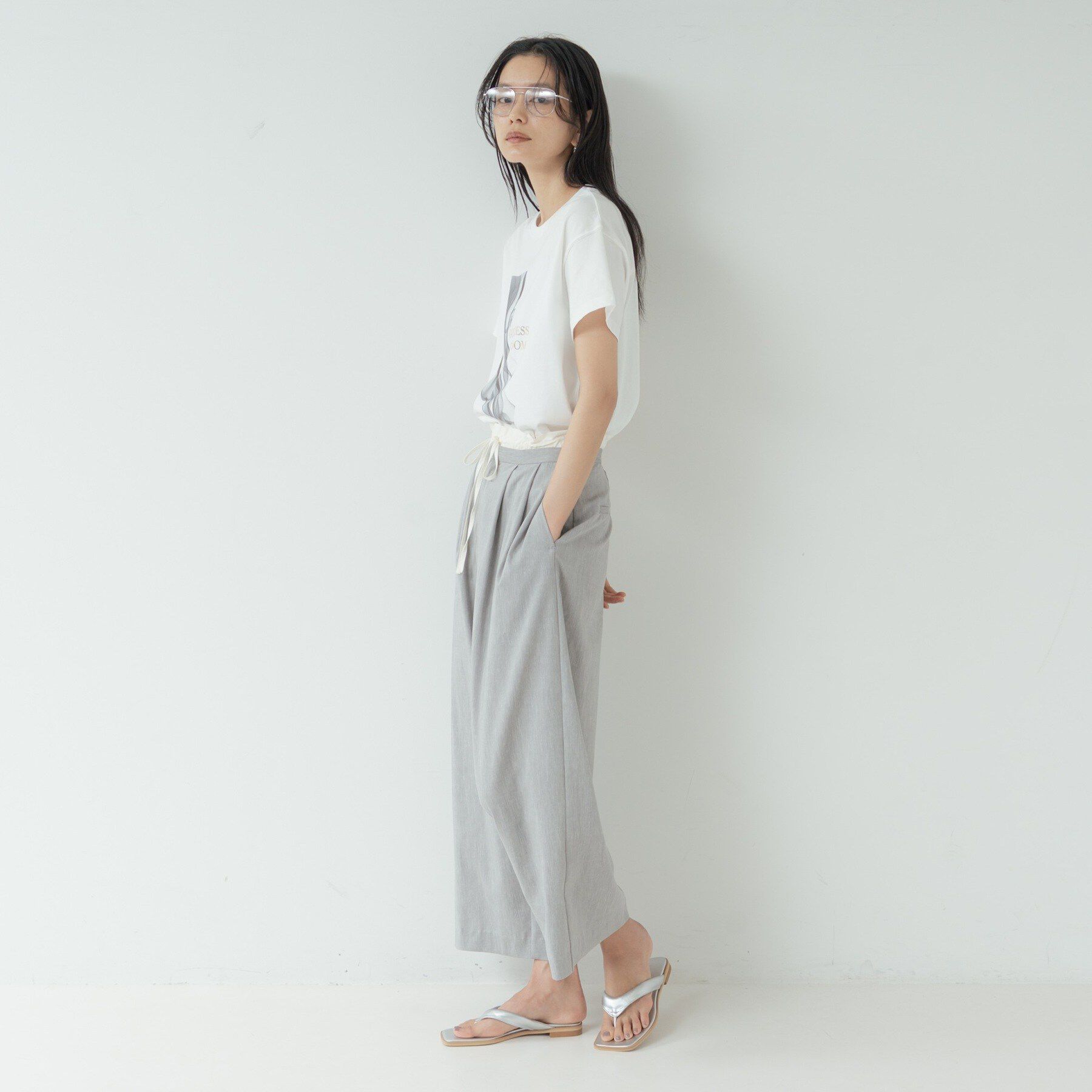 GALLEST「イージーリネンタックパンツ」|その他|