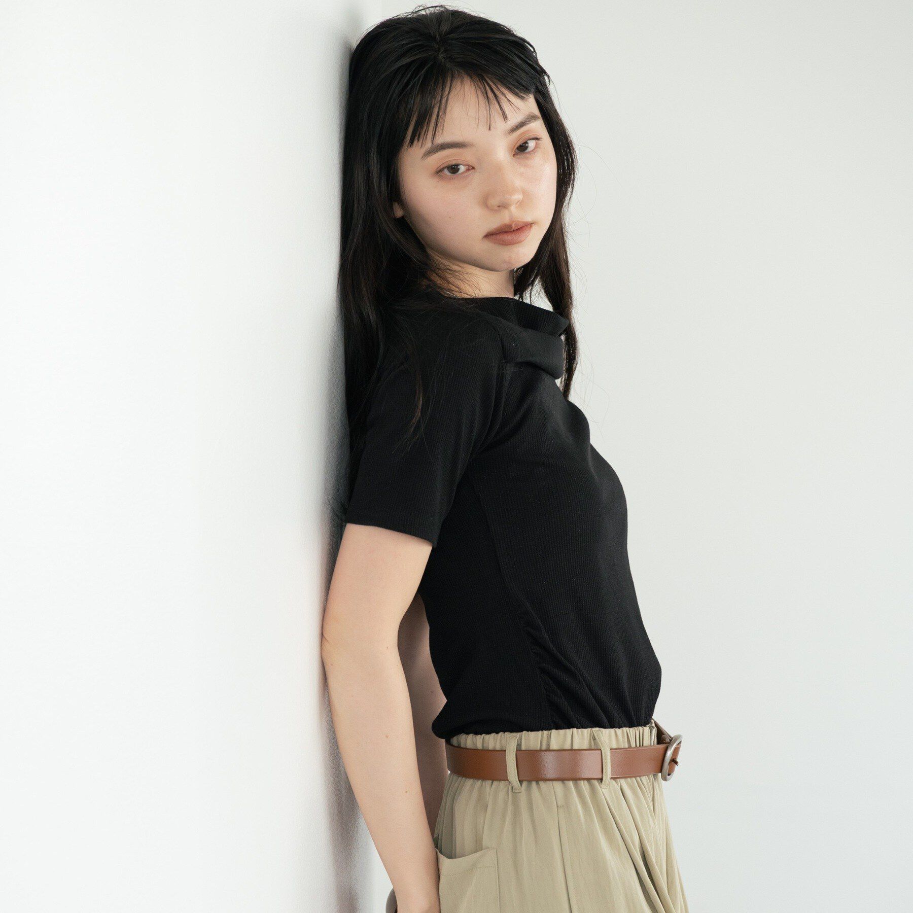 GALLEST「オフショルハーフスリーブカットソー」|Tシャツ・カットソー|
