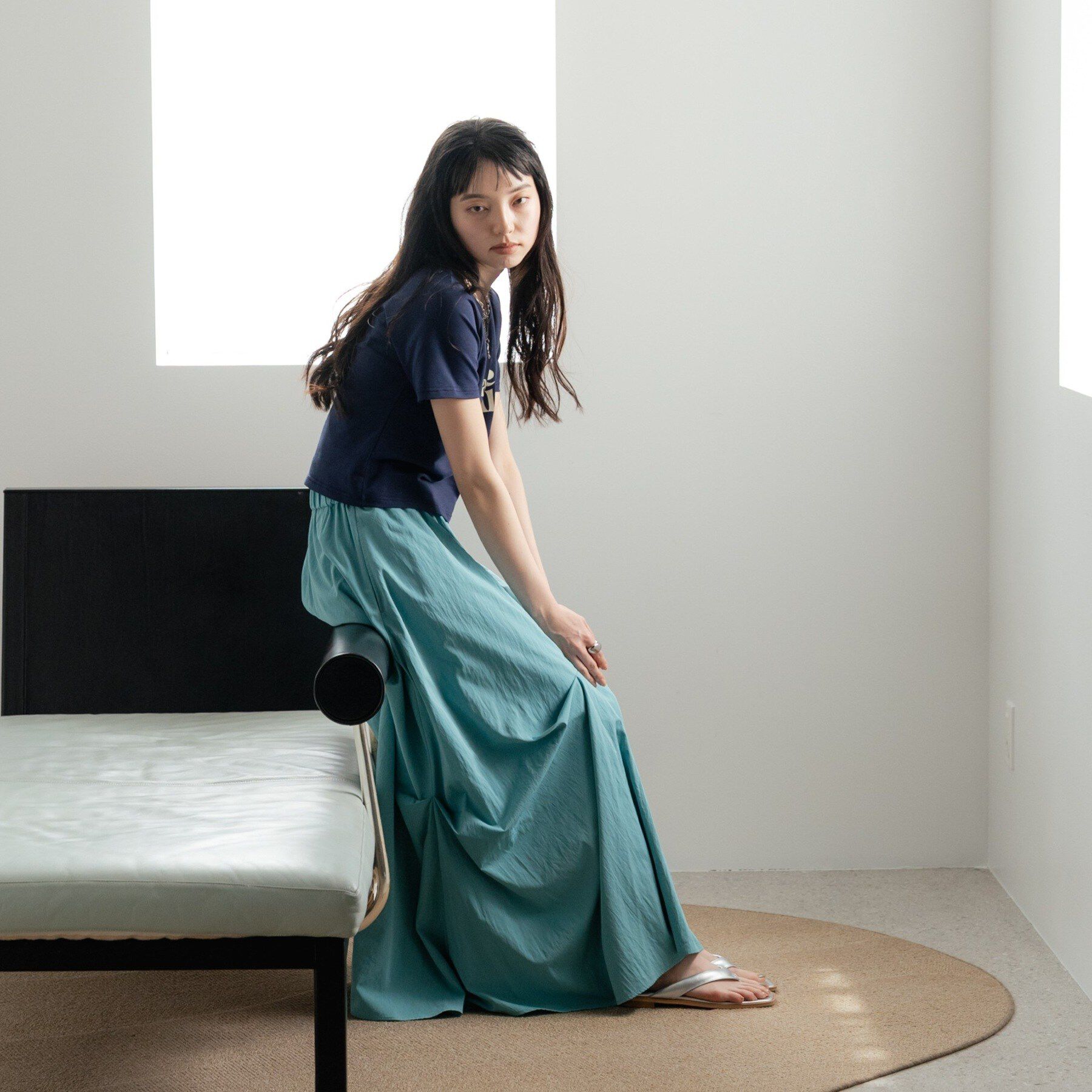 GALLEST「ランダムタックスカート【再入荷／ウォッシャブル】」|スカート|