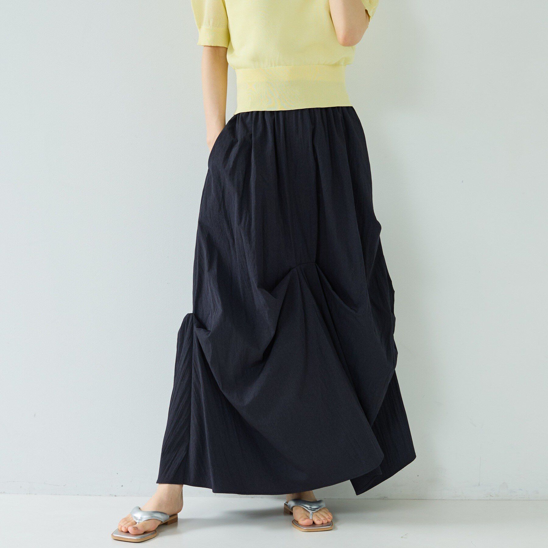 GALLEST「ランダムタックスカート【再入荷／ウォッシャブル】」|スカート|