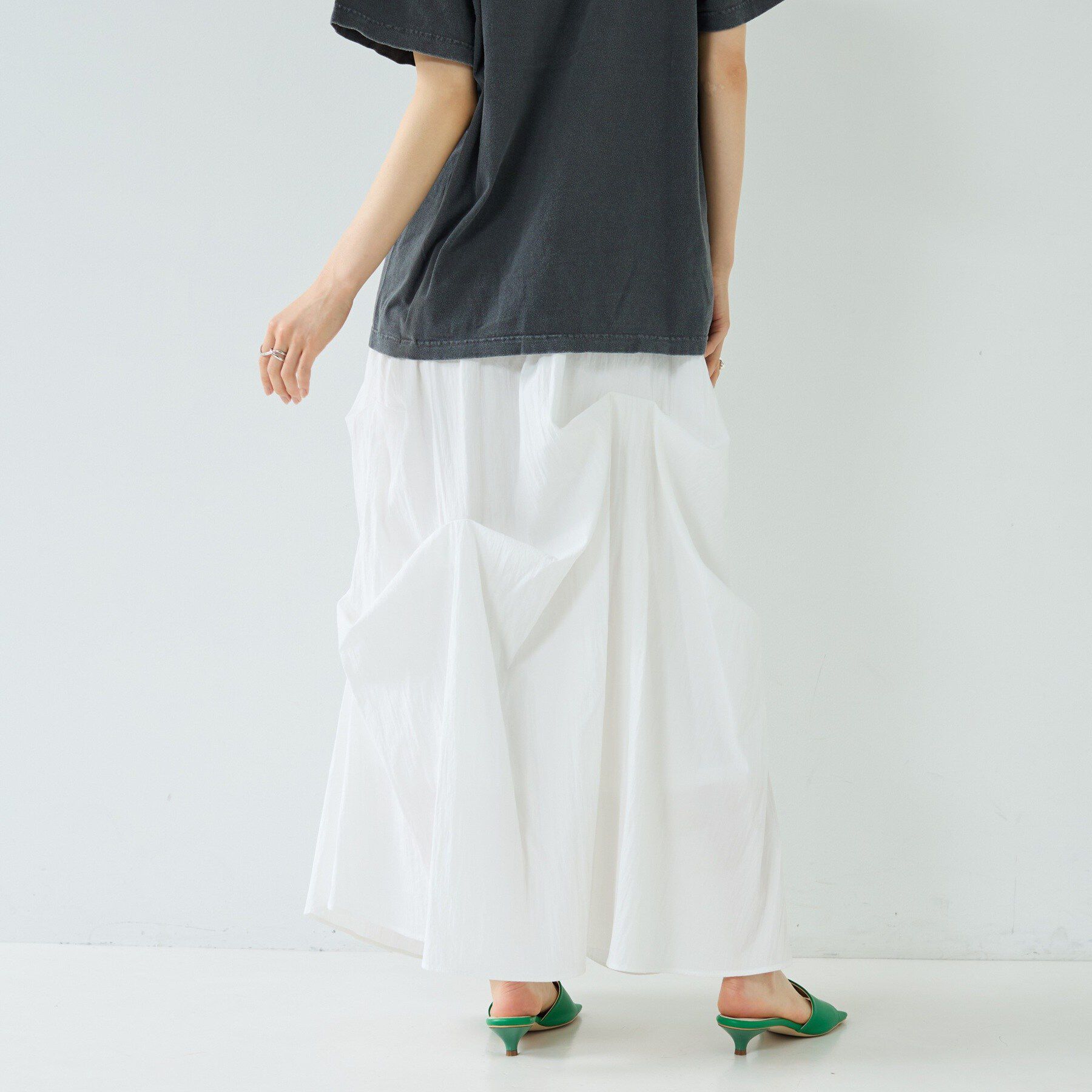 GALLEST「ランダムタックスカート【再入荷／ウォッシャブル】」|スカート|