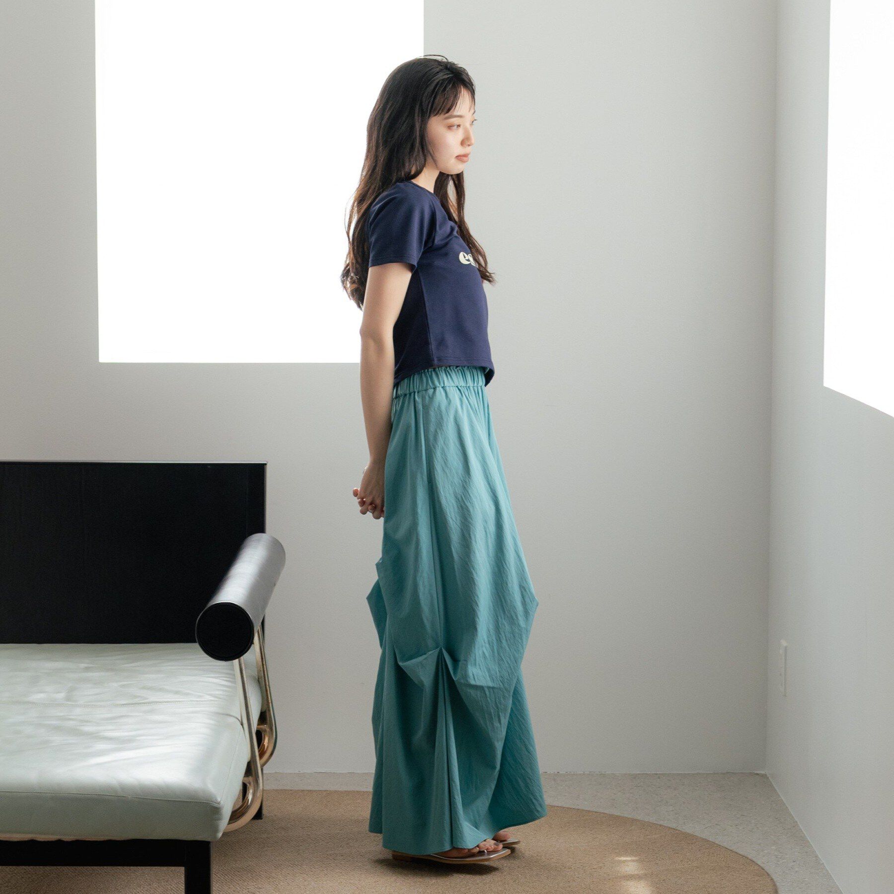 GALLEST「ランダムタックスカート【再入荷／ウォッシャブル】」|スカート|