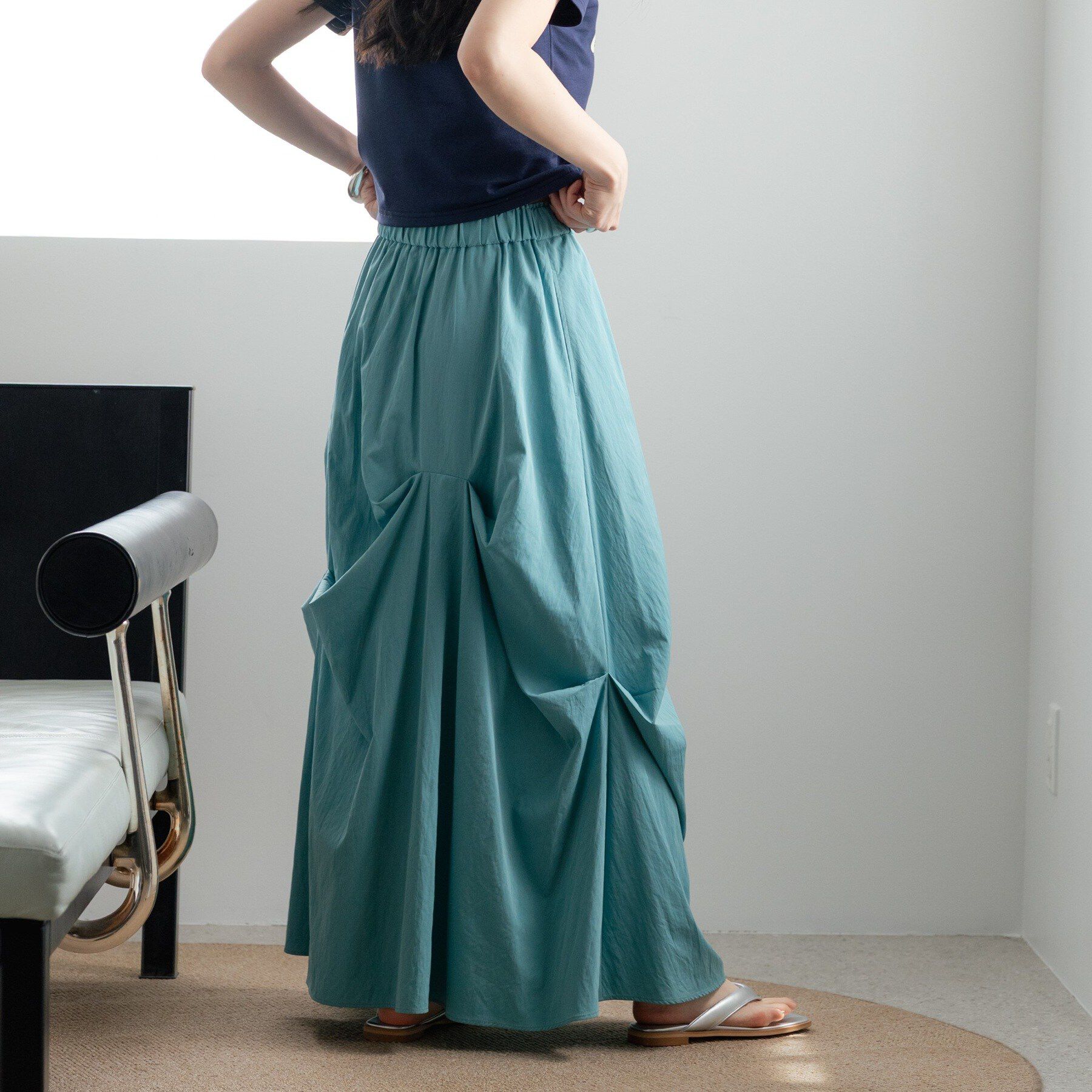 GALLEST「ランダムタックスカート【再入荷／ウォッシャブル】」|スカート|