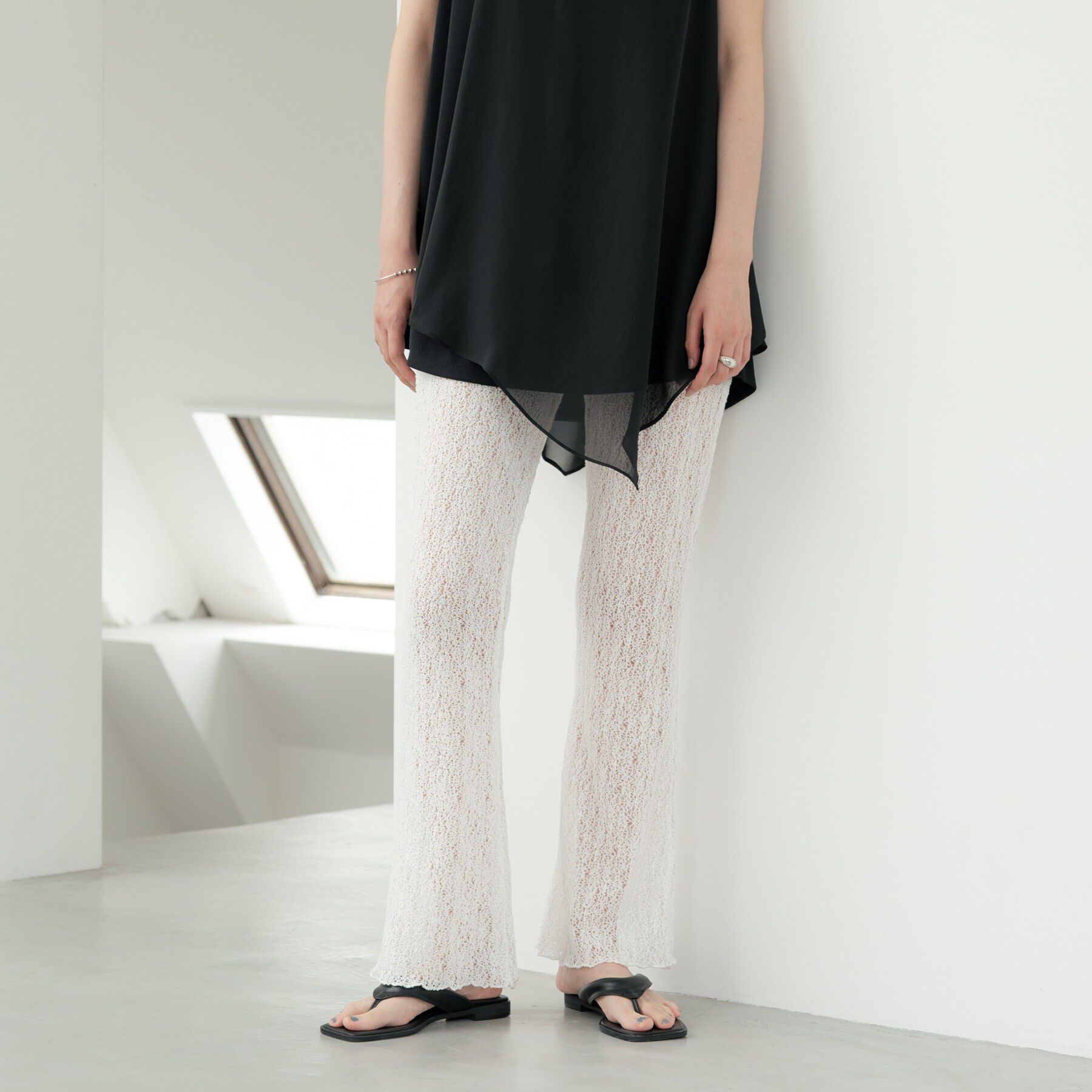 GALLEST「レースフレアパンツ」|その他|