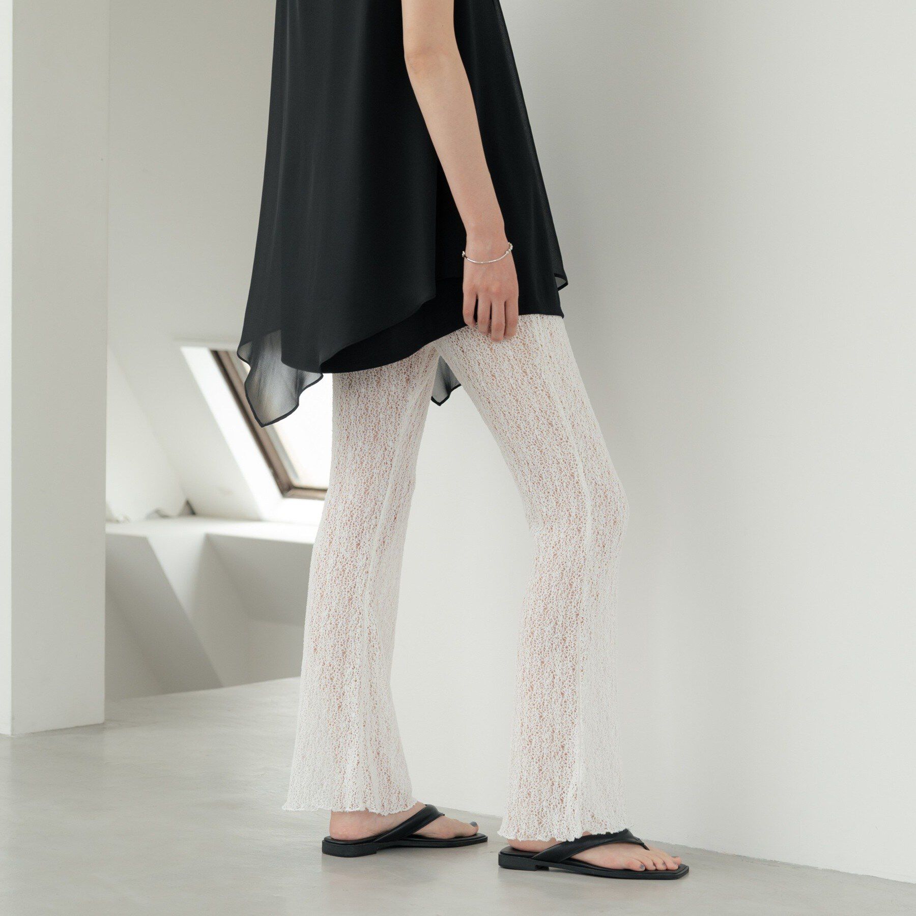 GALLEST「レースフレアパンツ」|その他|