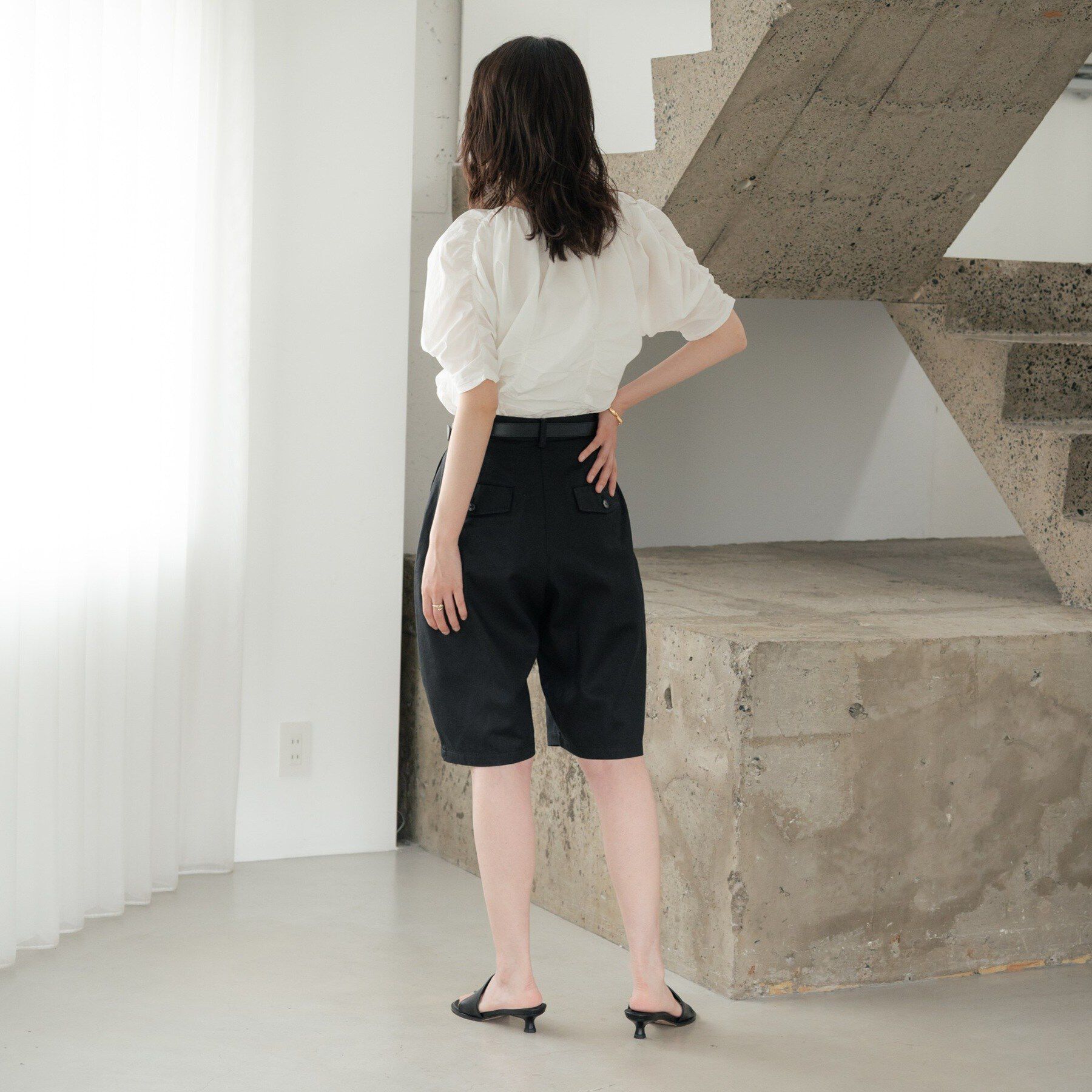 GALLEST「ハーフ丈バレルパンツ」|その他|