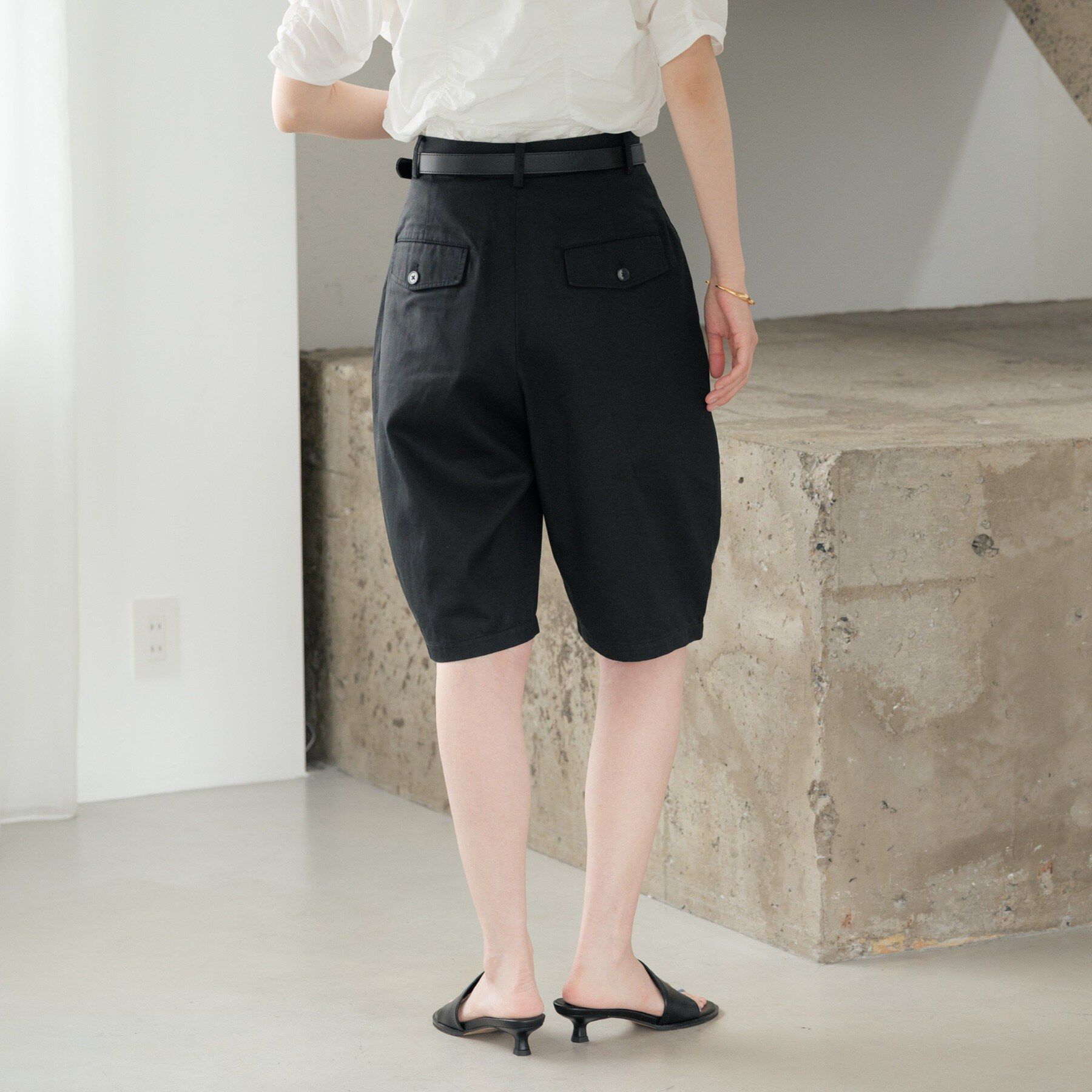 GALLEST「ハーフ丈バレルパンツ」|その他|