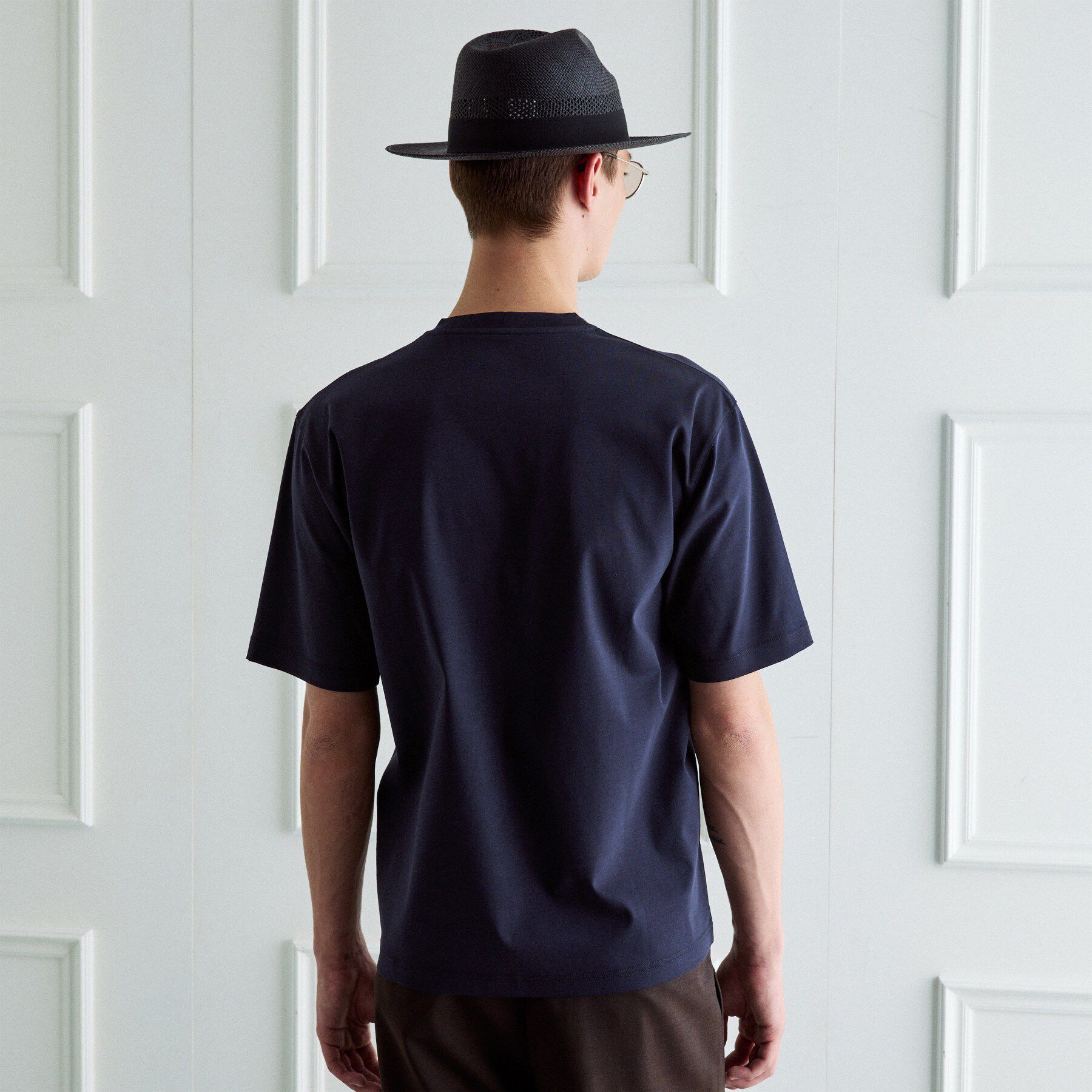 TAKEO KIKUCHI「【BOWLER HAT LABEL】アイスクリアコットンボーラーハットウォーカー 半袖ポケT」|Tシャツ・カットソー|