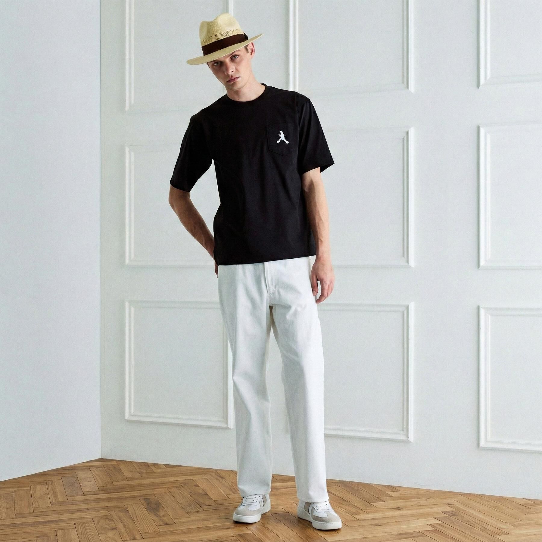 TAKEO KIKUCHI「【BOWLER HAT LABEL】アイスクリアコットンボーラーハットウォーカー 半袖ポケT」|Tシャツ・カットソー|