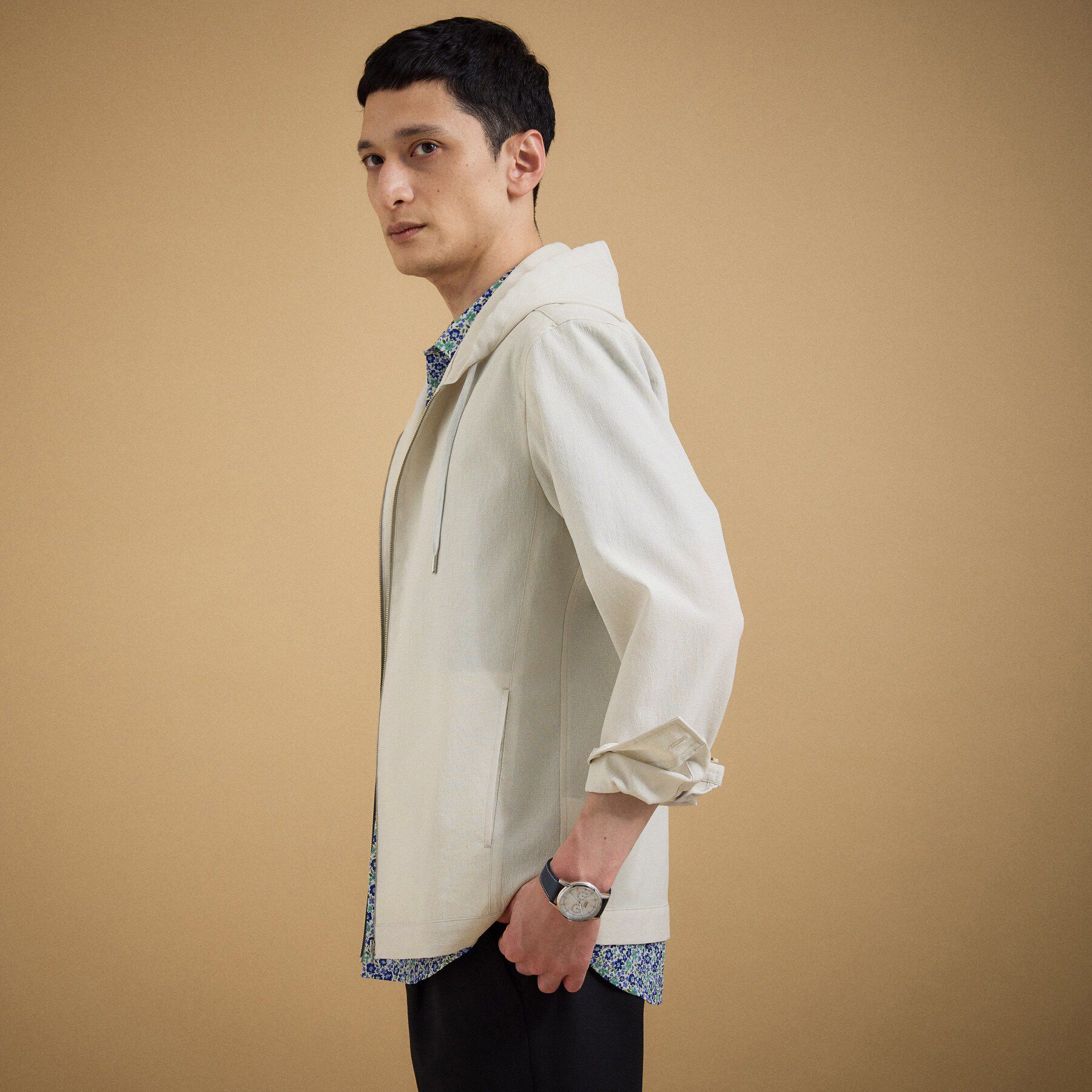 TAKEO KIKUCHI「【撥水・洗える・シワになりにくい】 リランチェ（R） フードブルゾン」|シャツ・ブラウス|