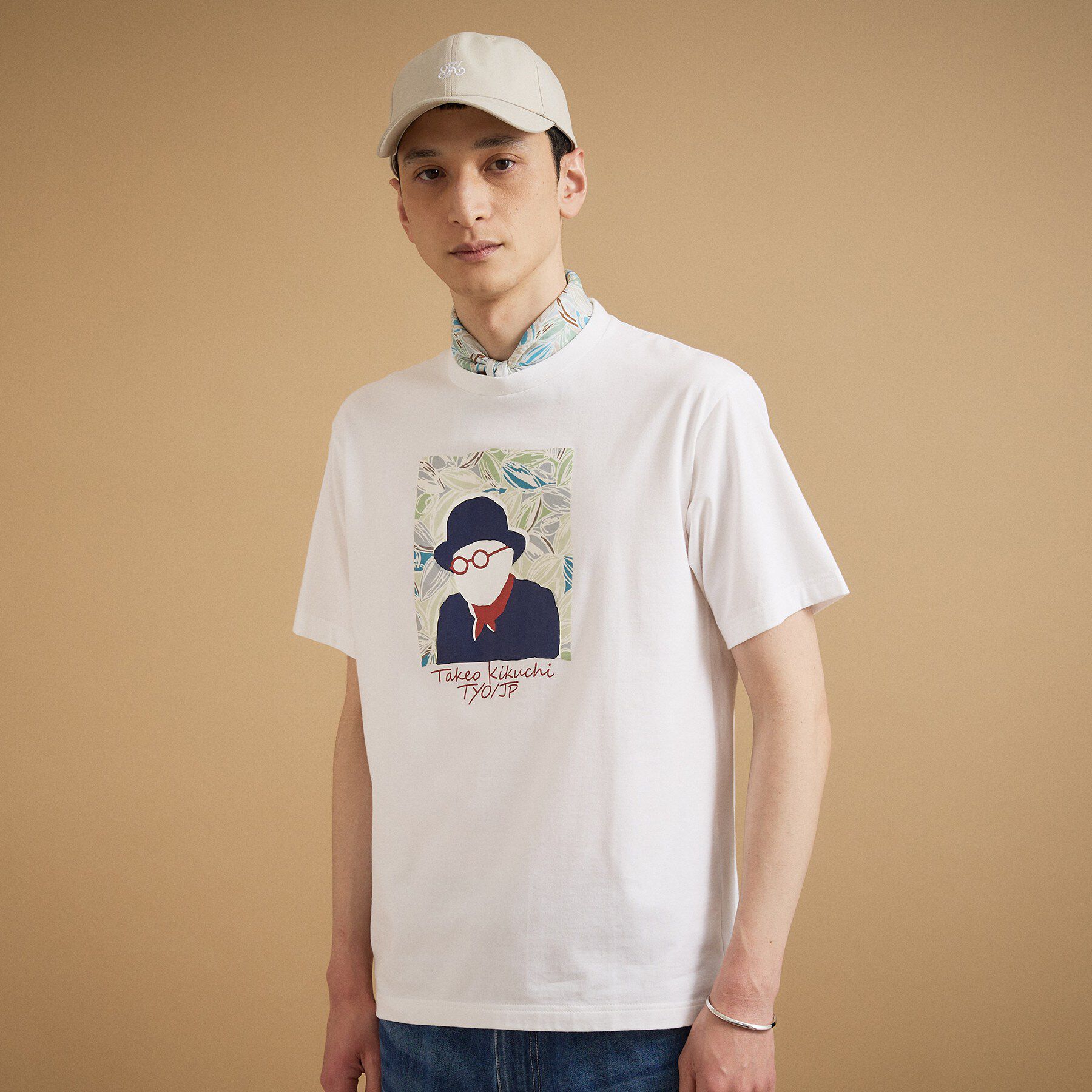 TAKEO KIKUCHI「ポートレートアートＴシャツ」|Tシャツ・カットソー|
