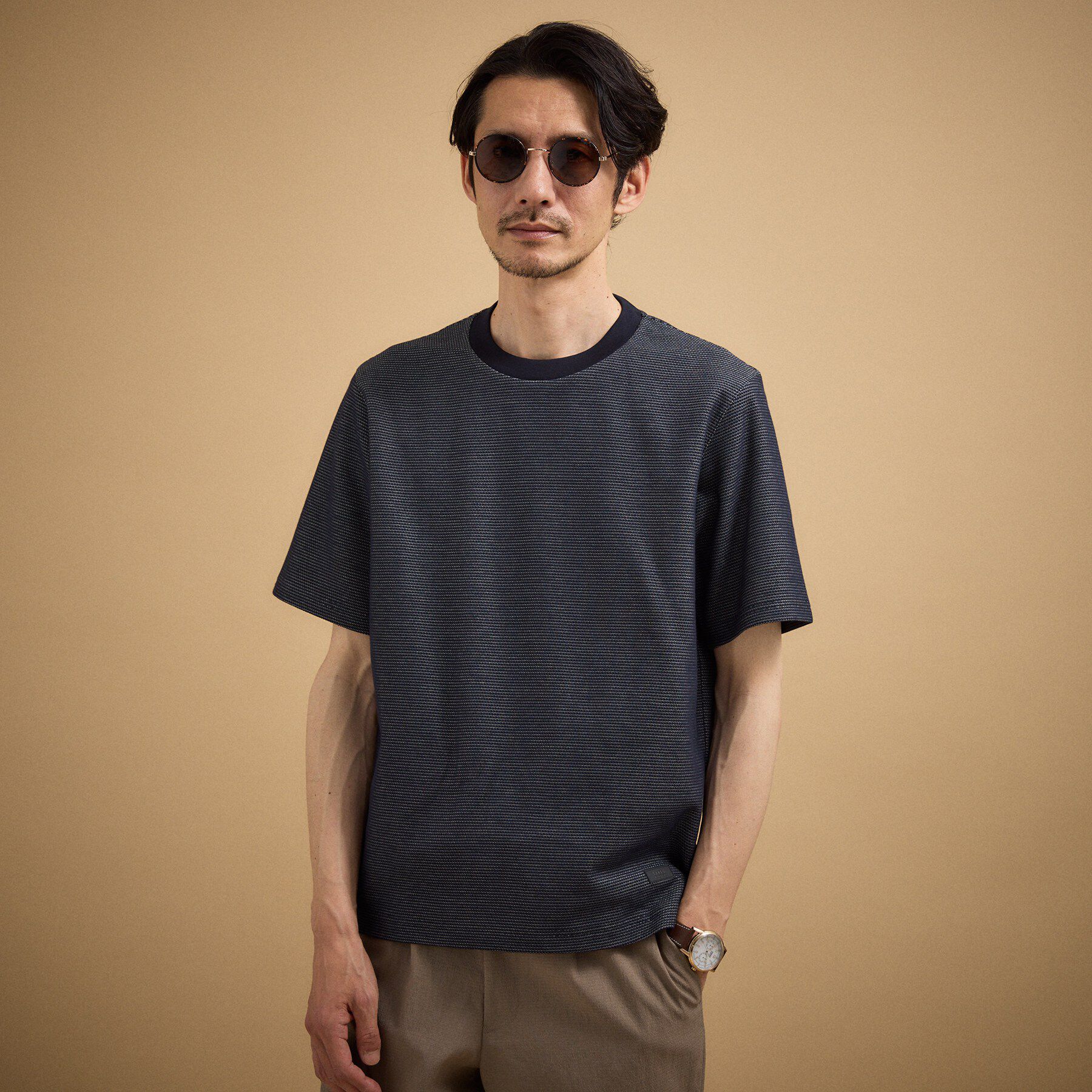 TAKEO KIKUCHI「【抗菌防臭】ステイフレッシュ Tシャツ」|Tシャツ・カットソー|