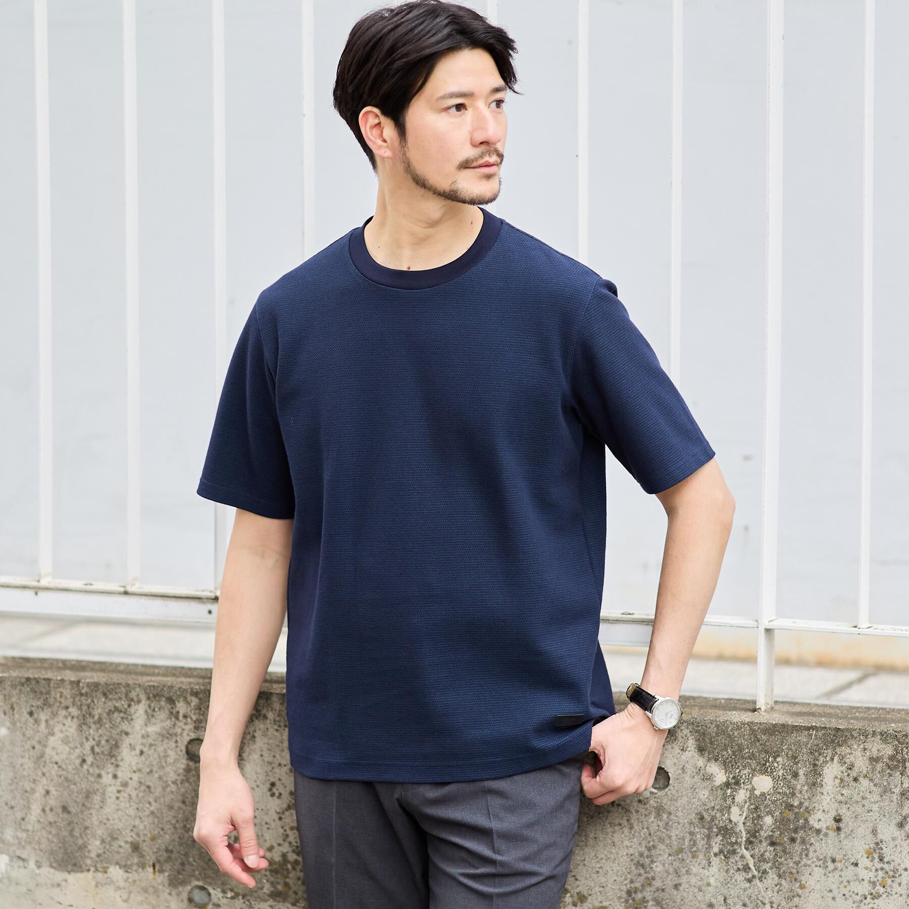 TAKEO KIKUCHI「【抗菌防臭】ステイフレッシュ Tシャツ」|Tシャツ・カットソー|