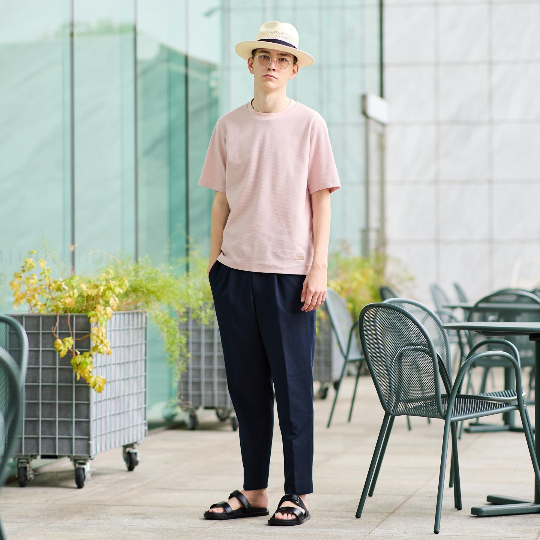 TAKEO KIKUCHI「【抗菌防臭】ステイフレッシュ Tシャツ」|Tシャツ・カットソー|