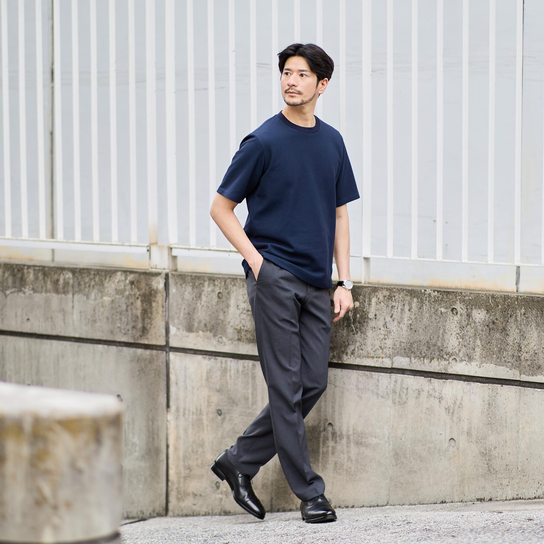 TAKEO KIKUCHI「【抗菌防臭】ステイフレッシュ Tシャツ」|Tシャツ・カットソー|