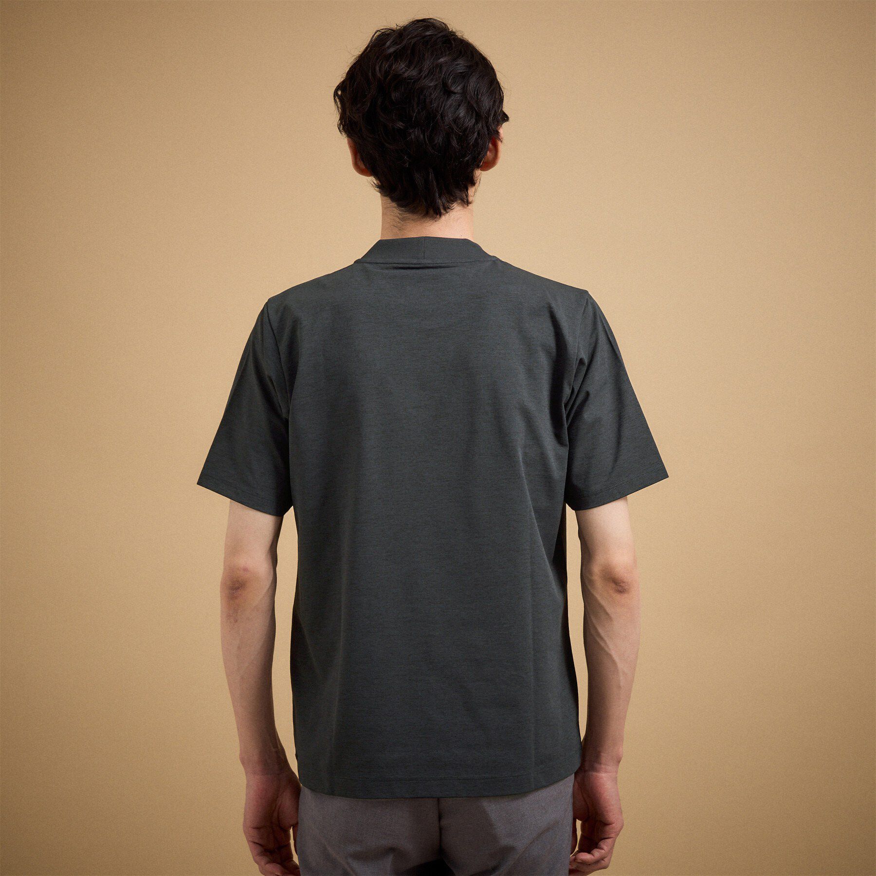 TAKEO KIKUCHI「【汗染み軽減/接触冷感】テーラード Tシャツ」|Tシャツ・カットソー|